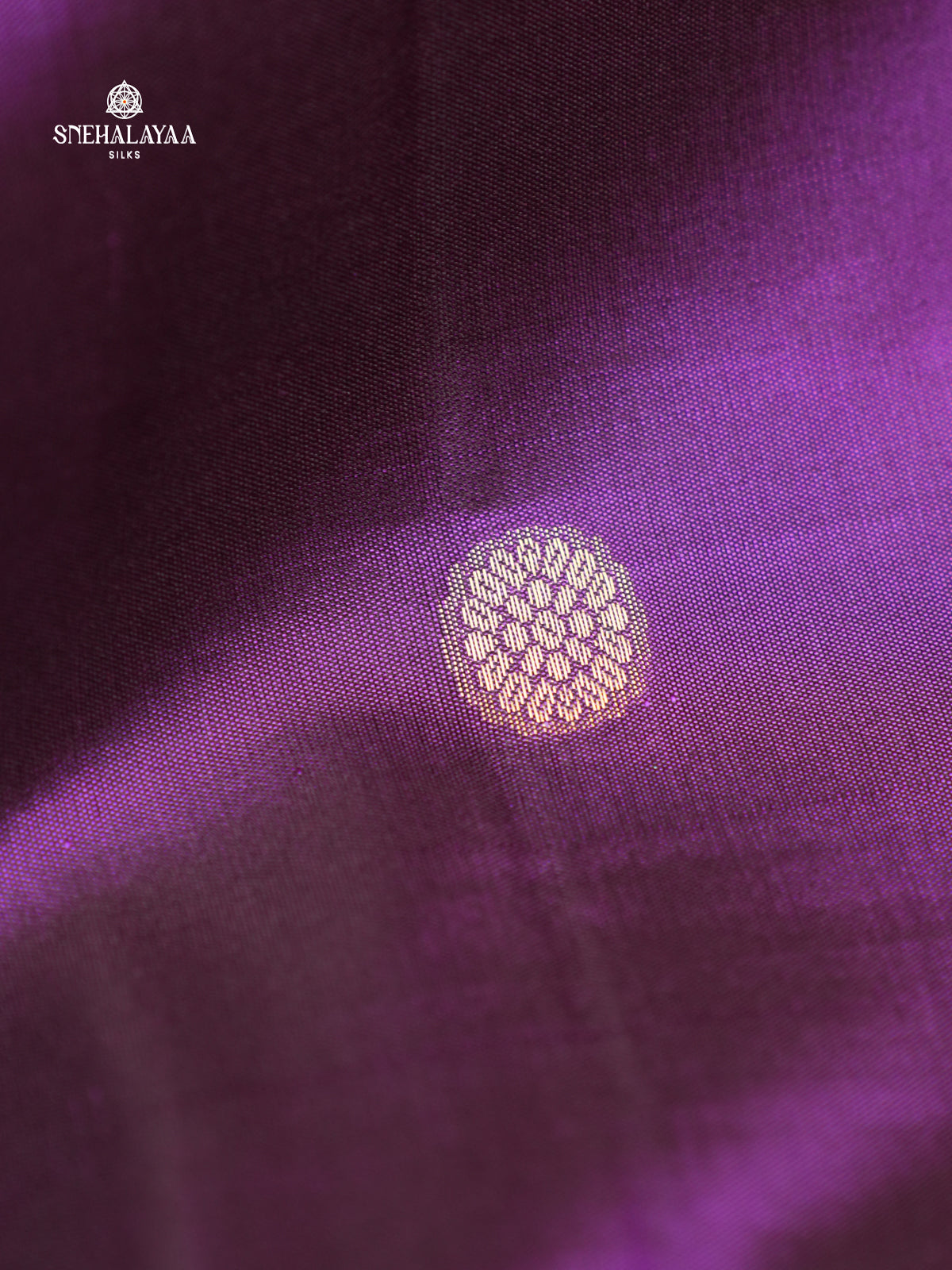 Violet Kancheevaram Silk Saree