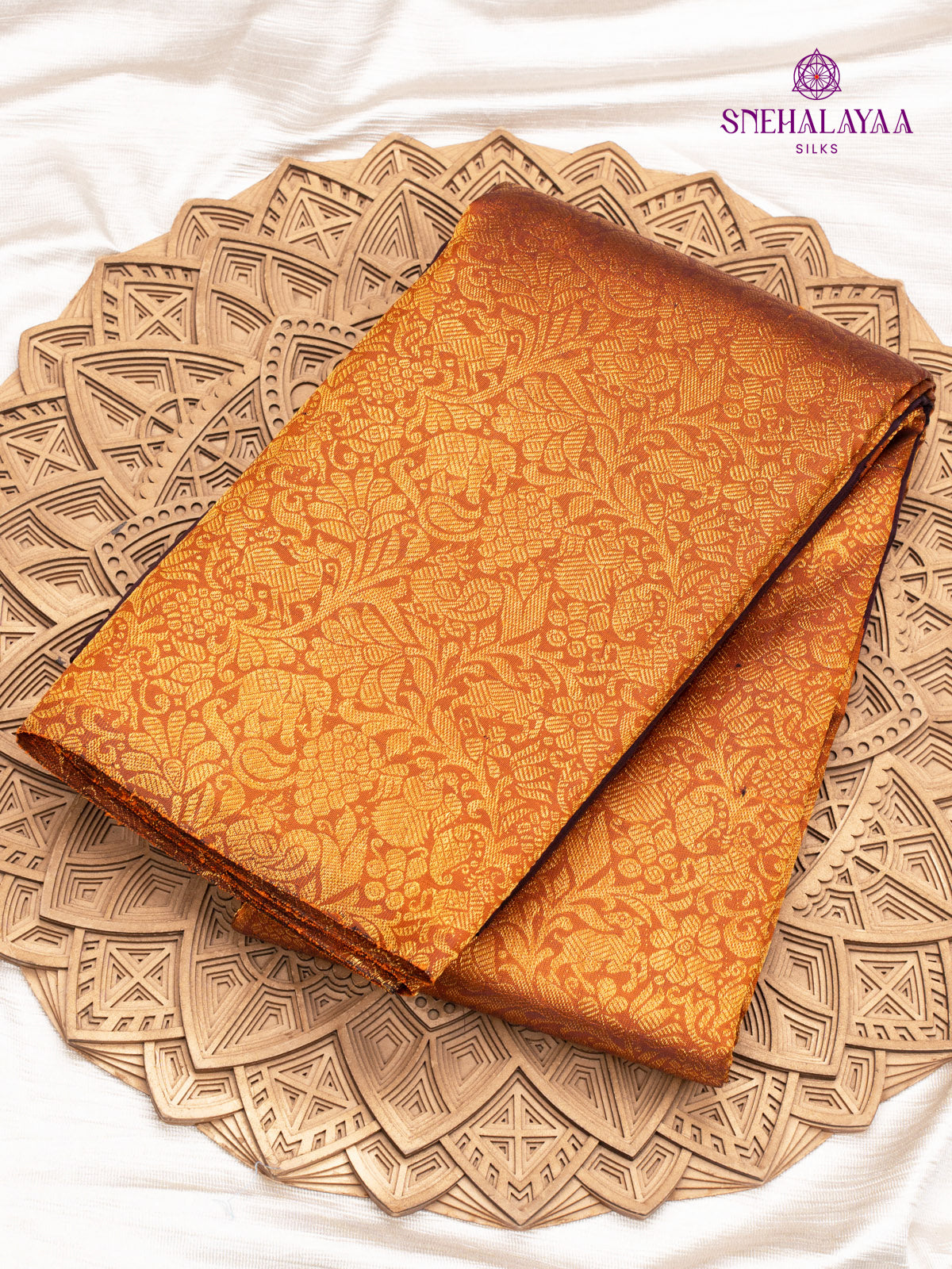 Purple Kanjivaram Silk Saree