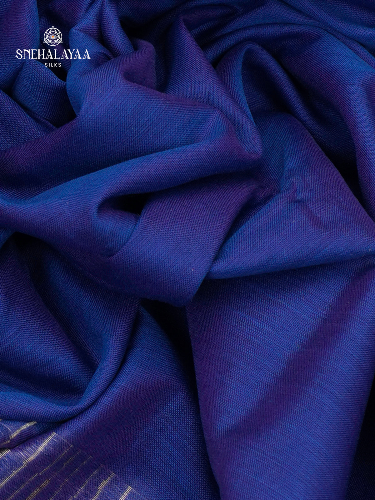 Royal Blue Narayanpet Cotton Saree