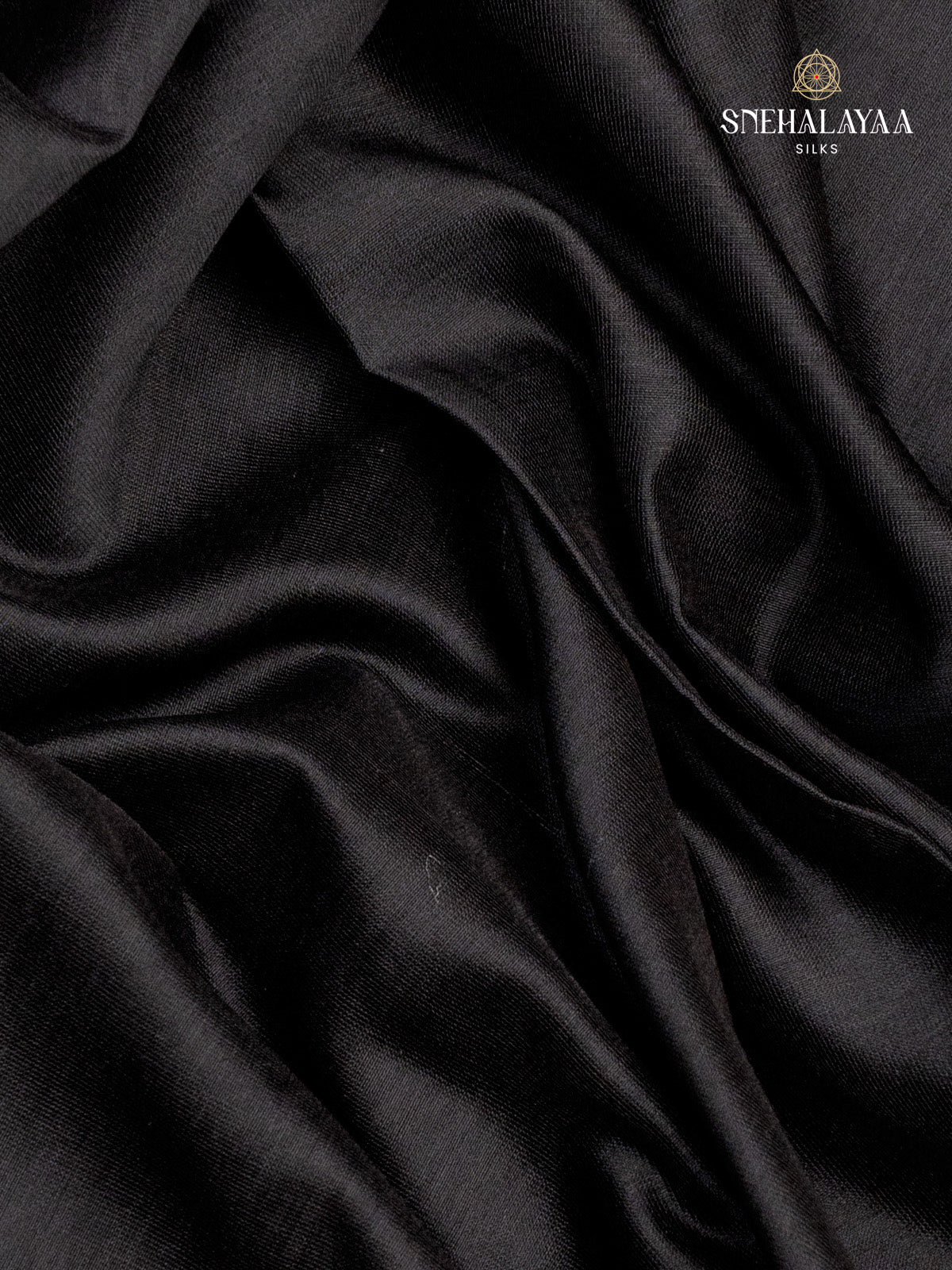 Black Maheshwari Silk Cotton Saree