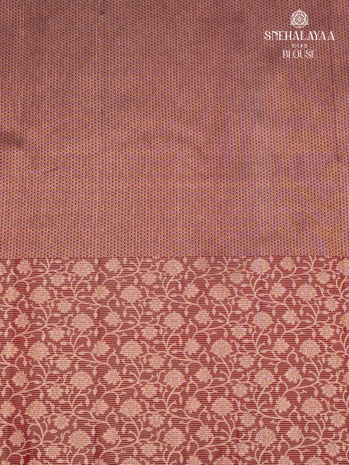 Brown Kanjivaram Silk Saree