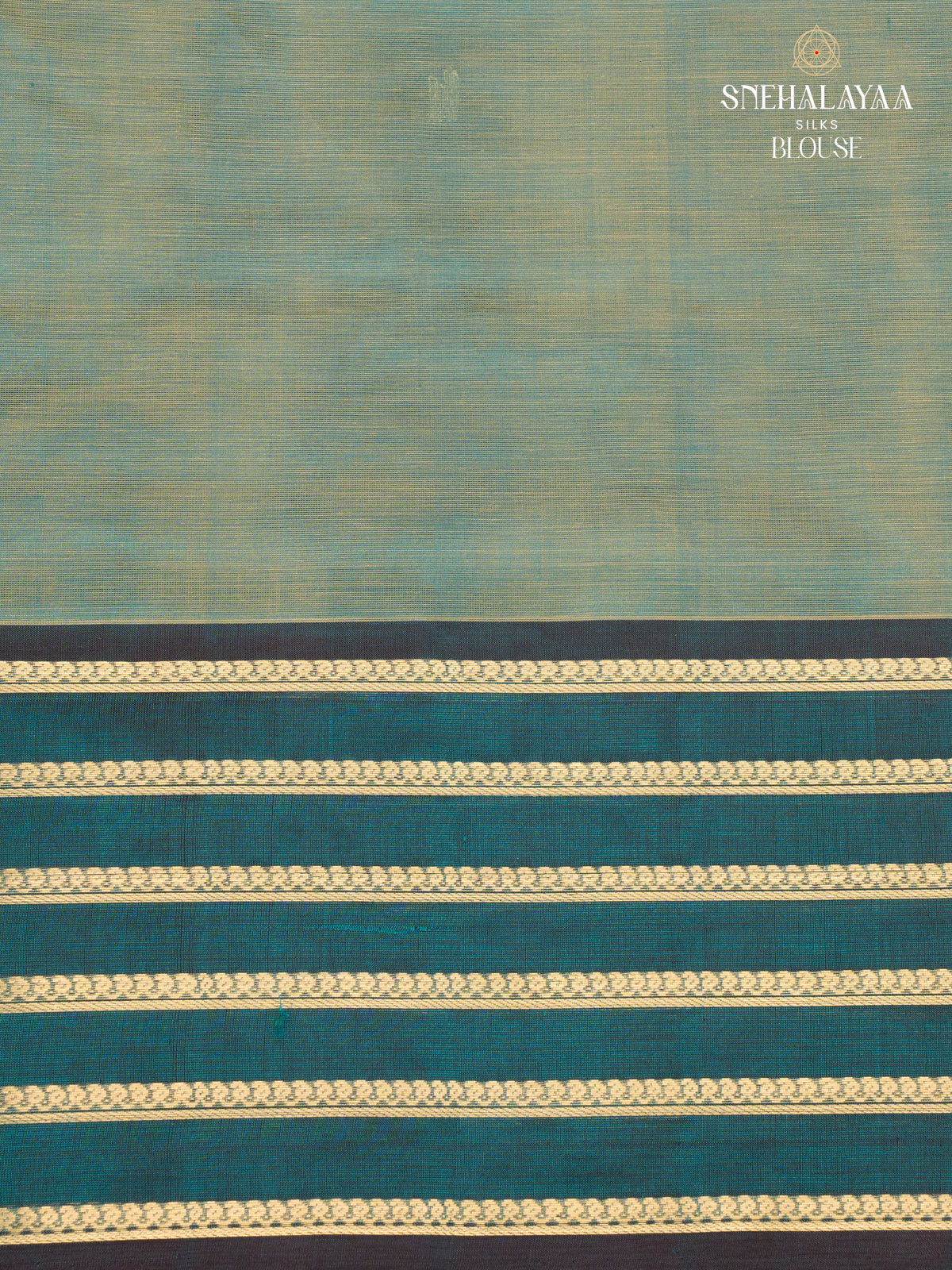 Light Green Kanchi Silk Cotton Saree