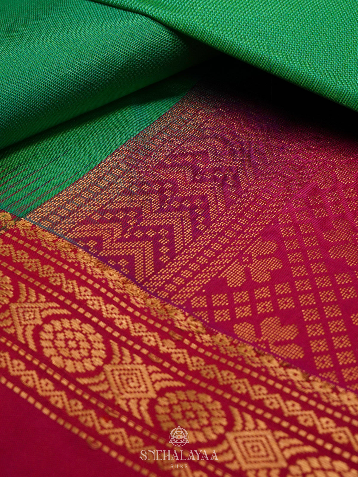 Green Kanjivaram Silk Saree