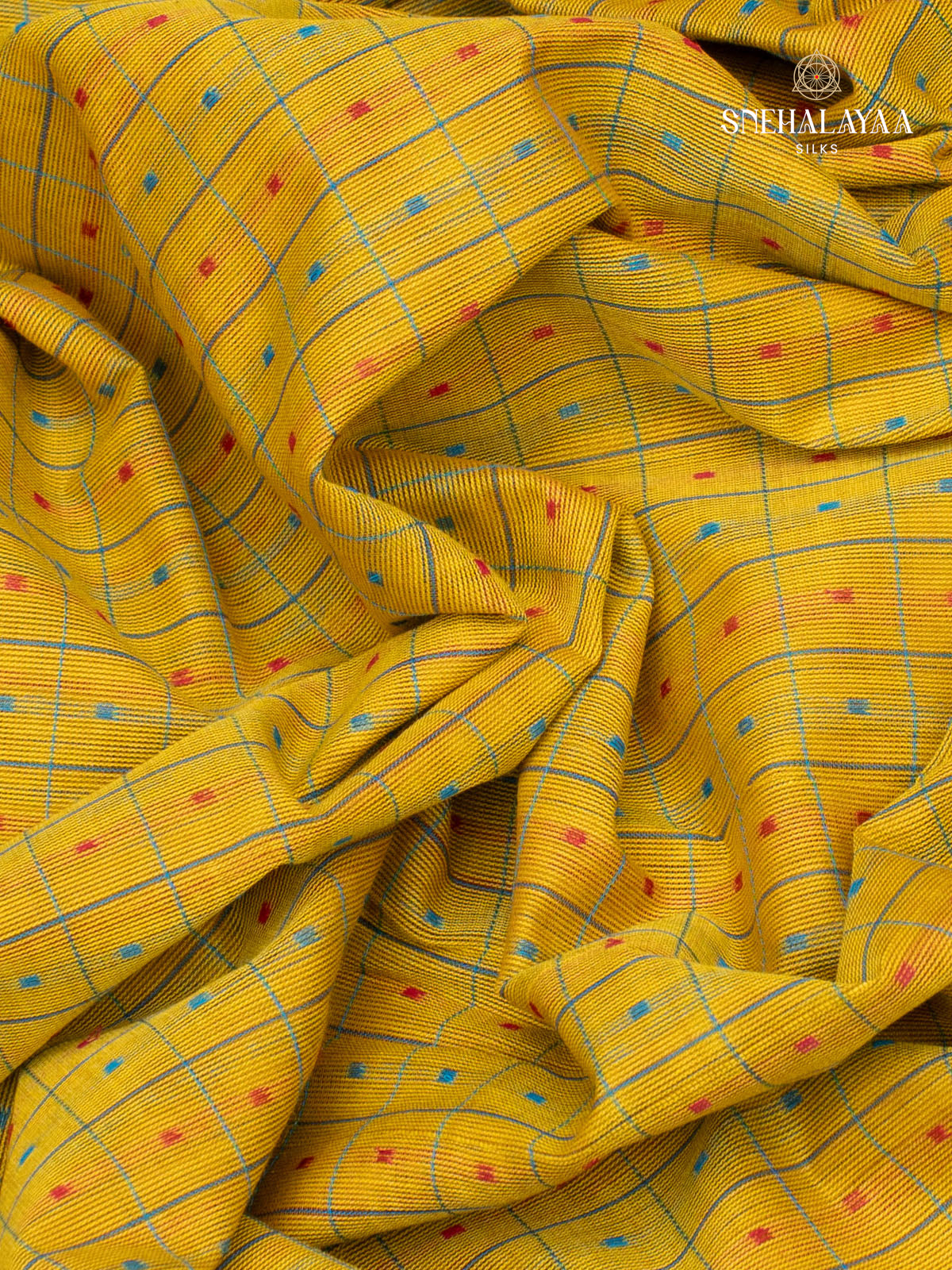 Yellow Chettinad Cotton Saree