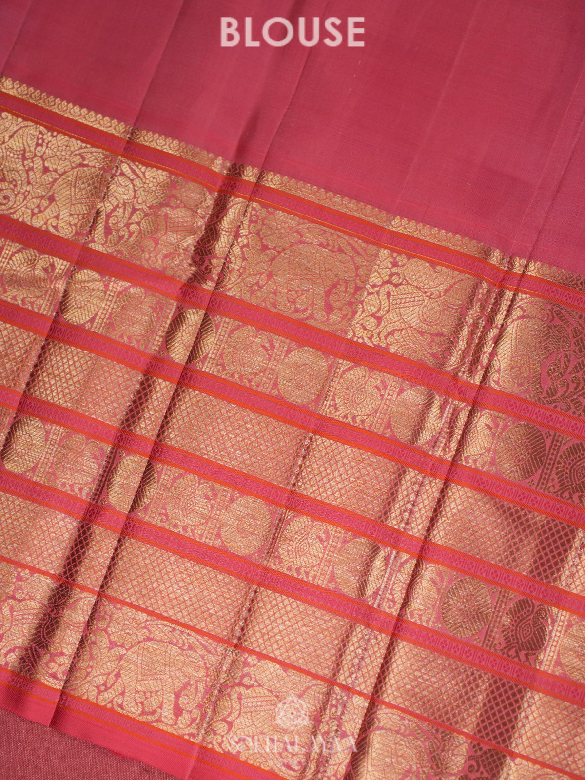Lavender Kanjivaram Silk Saree