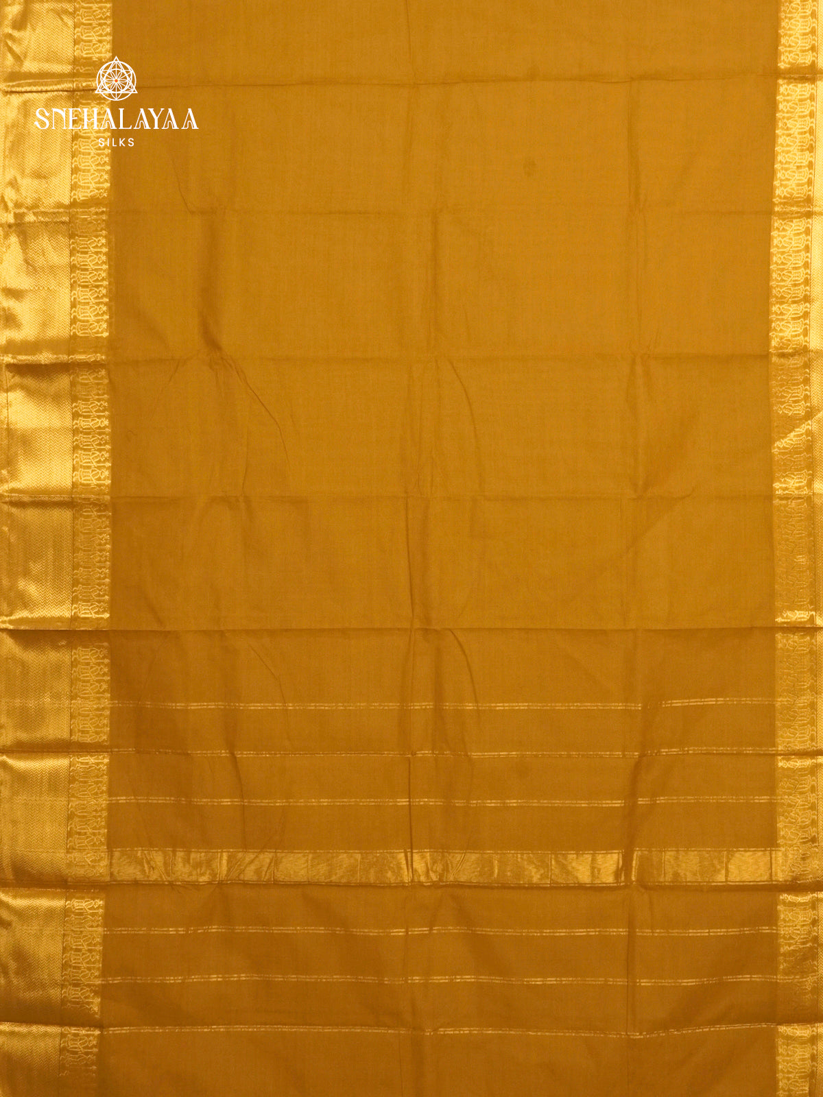Mustard Yellow Chettinad Cotton Saree