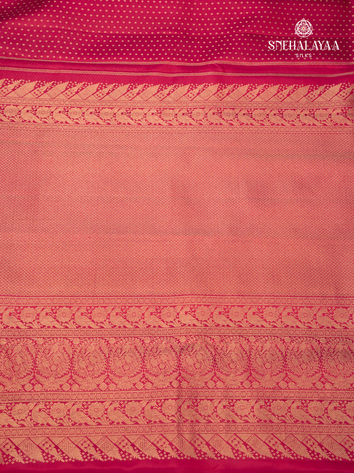 Pink Kanjivaram Silk Saree