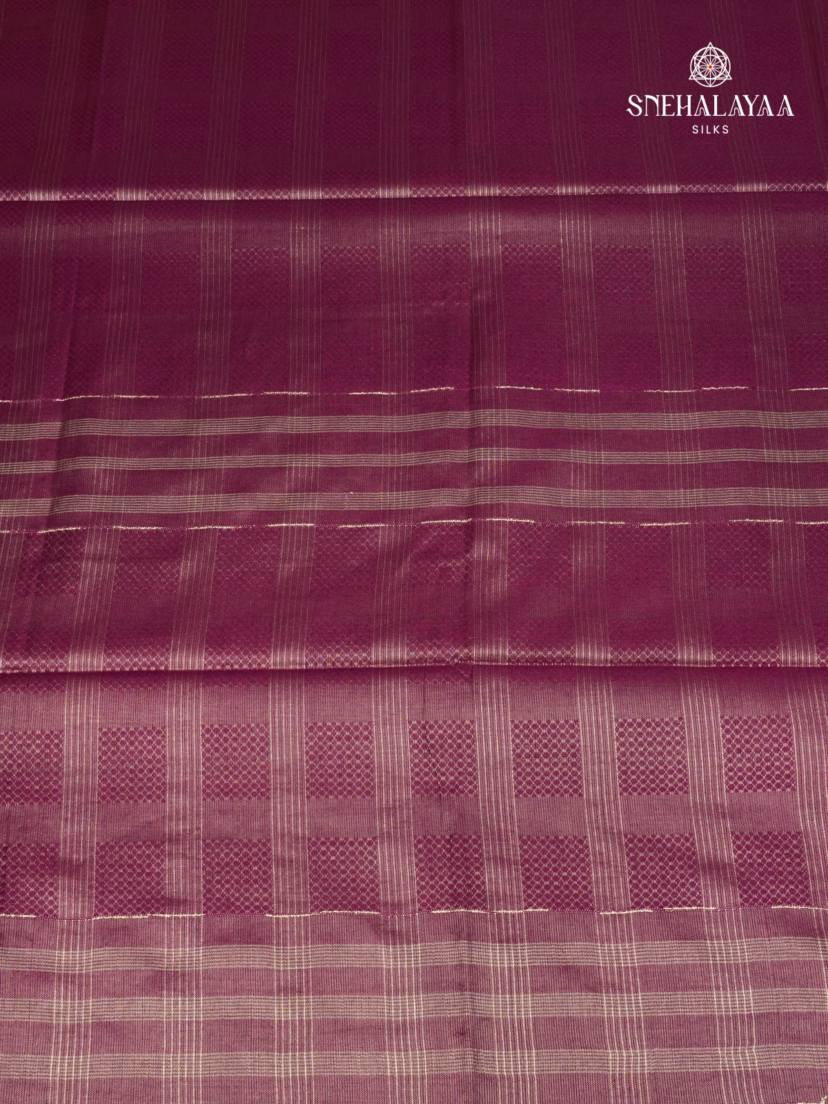 Magenta Bamboo Silk Saree