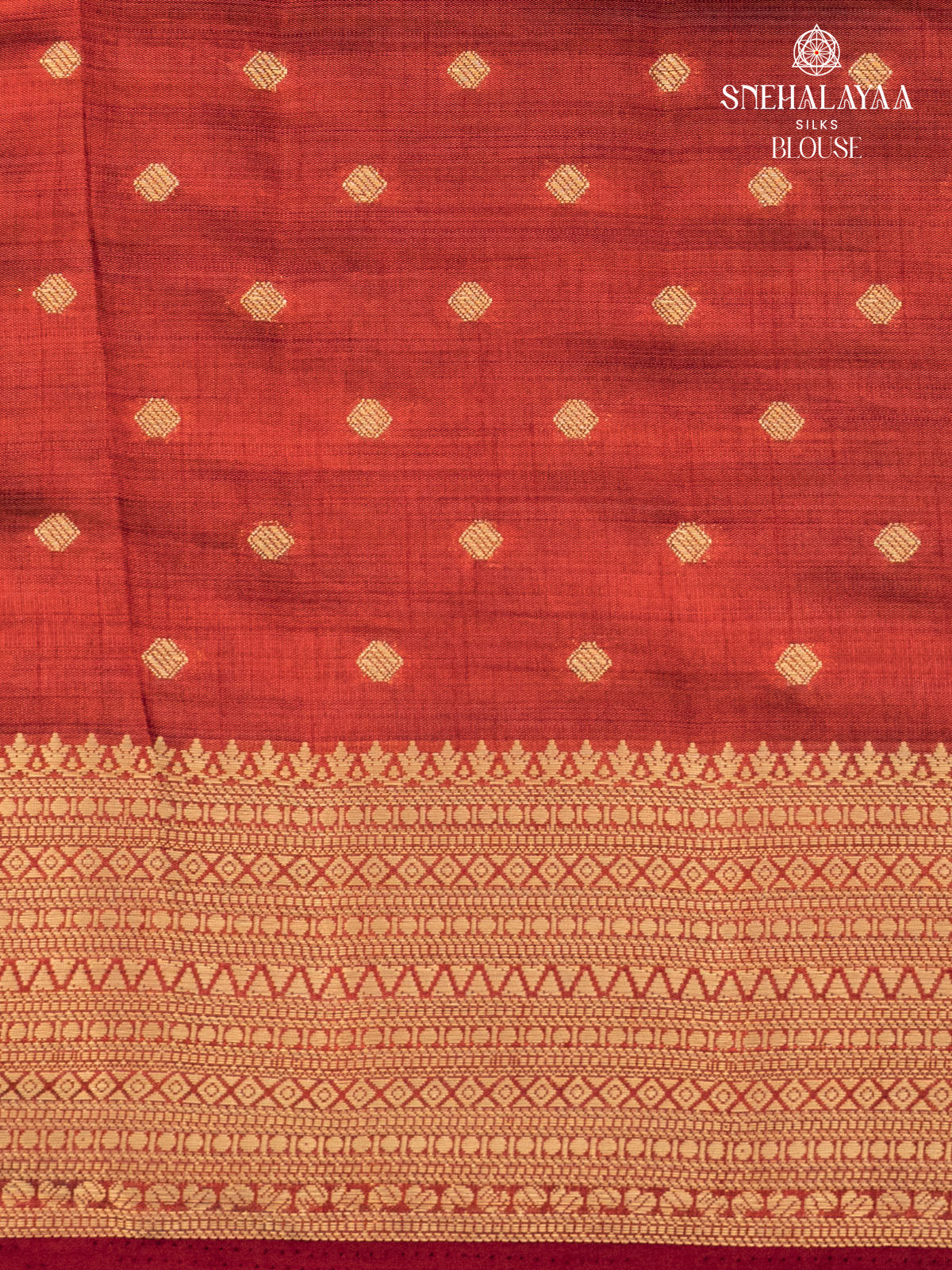 Red Raw silk Saree