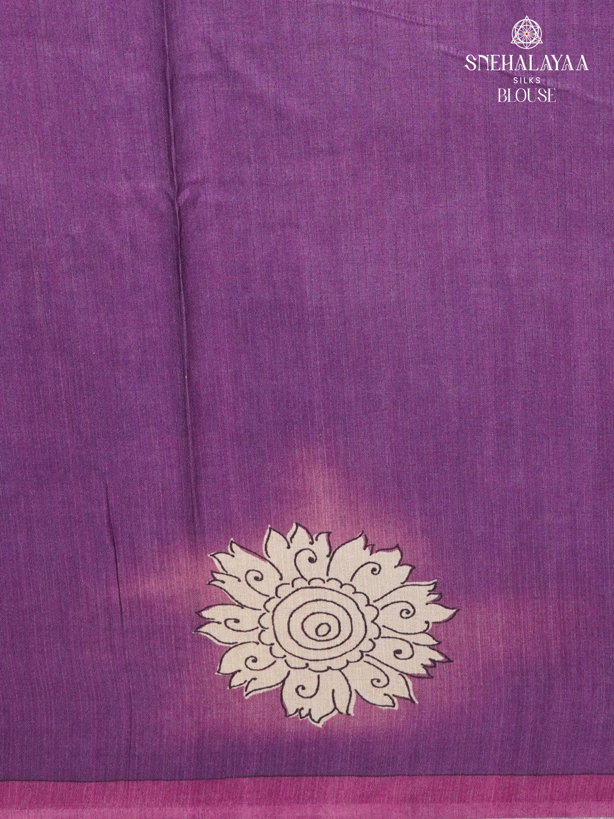 Purple Tussar Saree