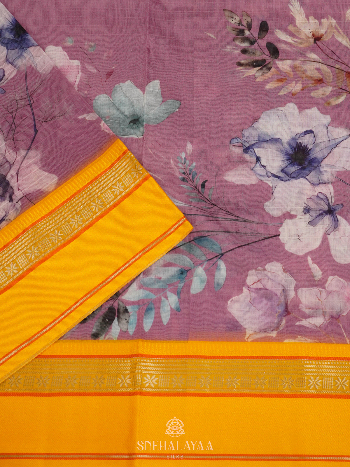 Pale Pink Chanderi Saree