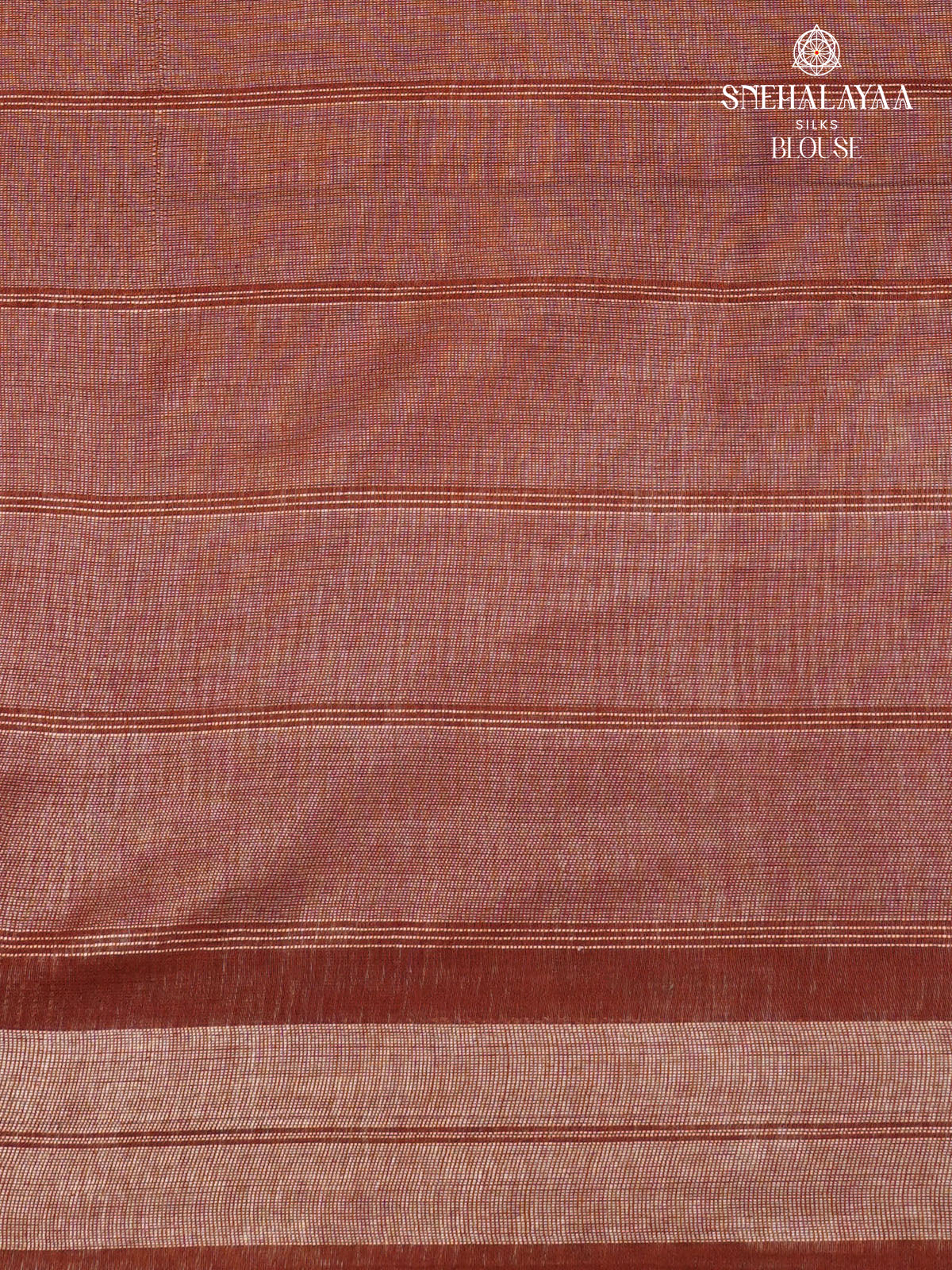 Maroon Bamboo Silk Saree