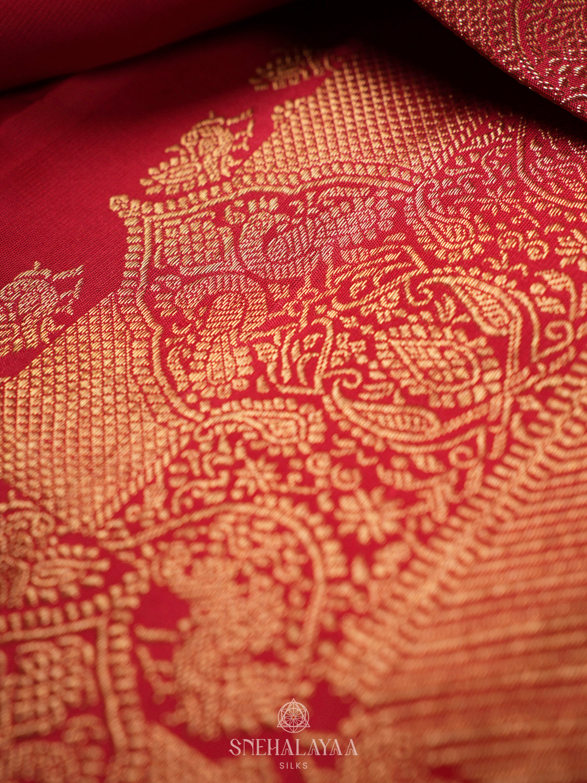 Fuchsia Pink Kanjivaram Silk Saree