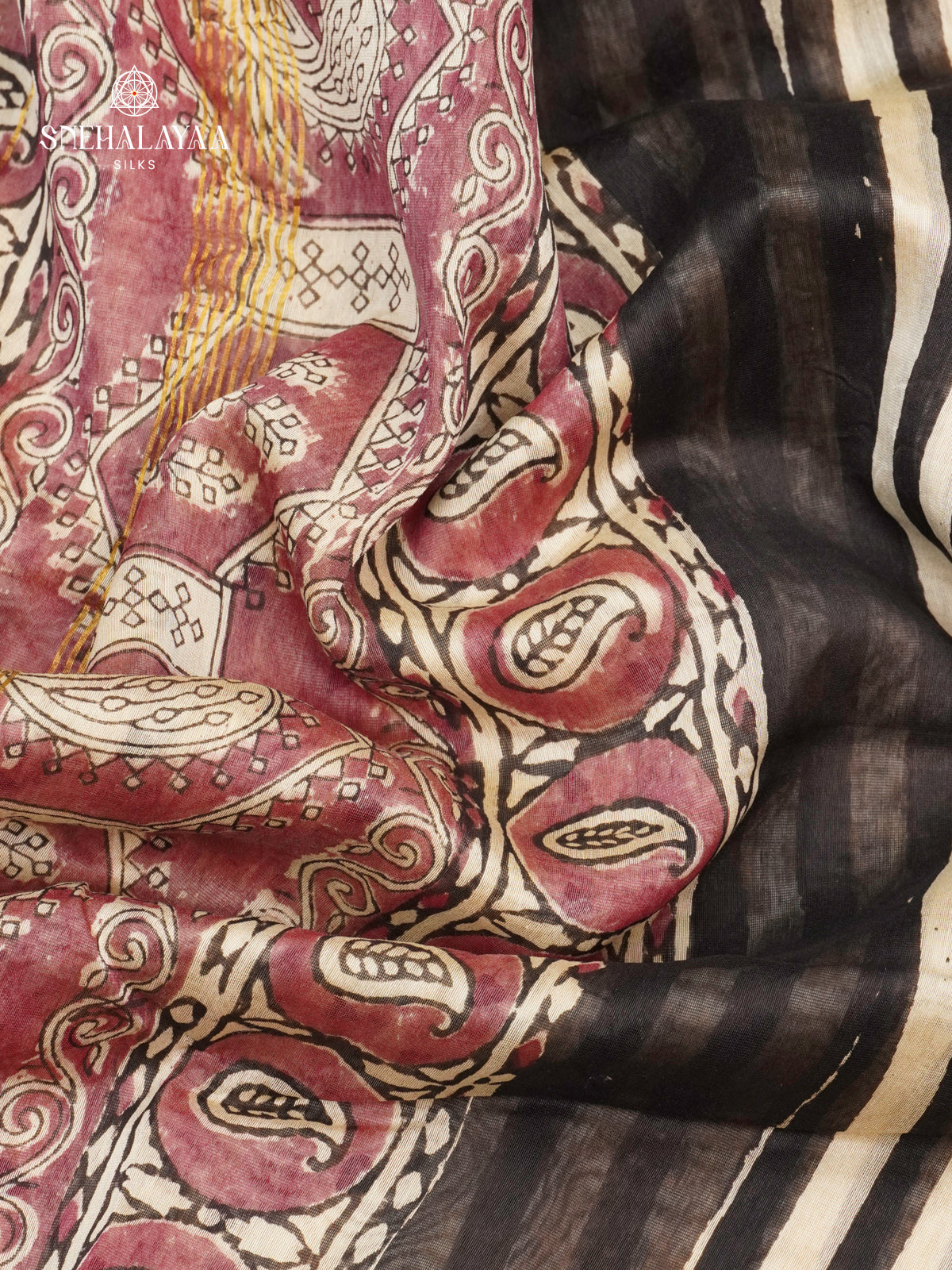 Off White Chanderi Saree