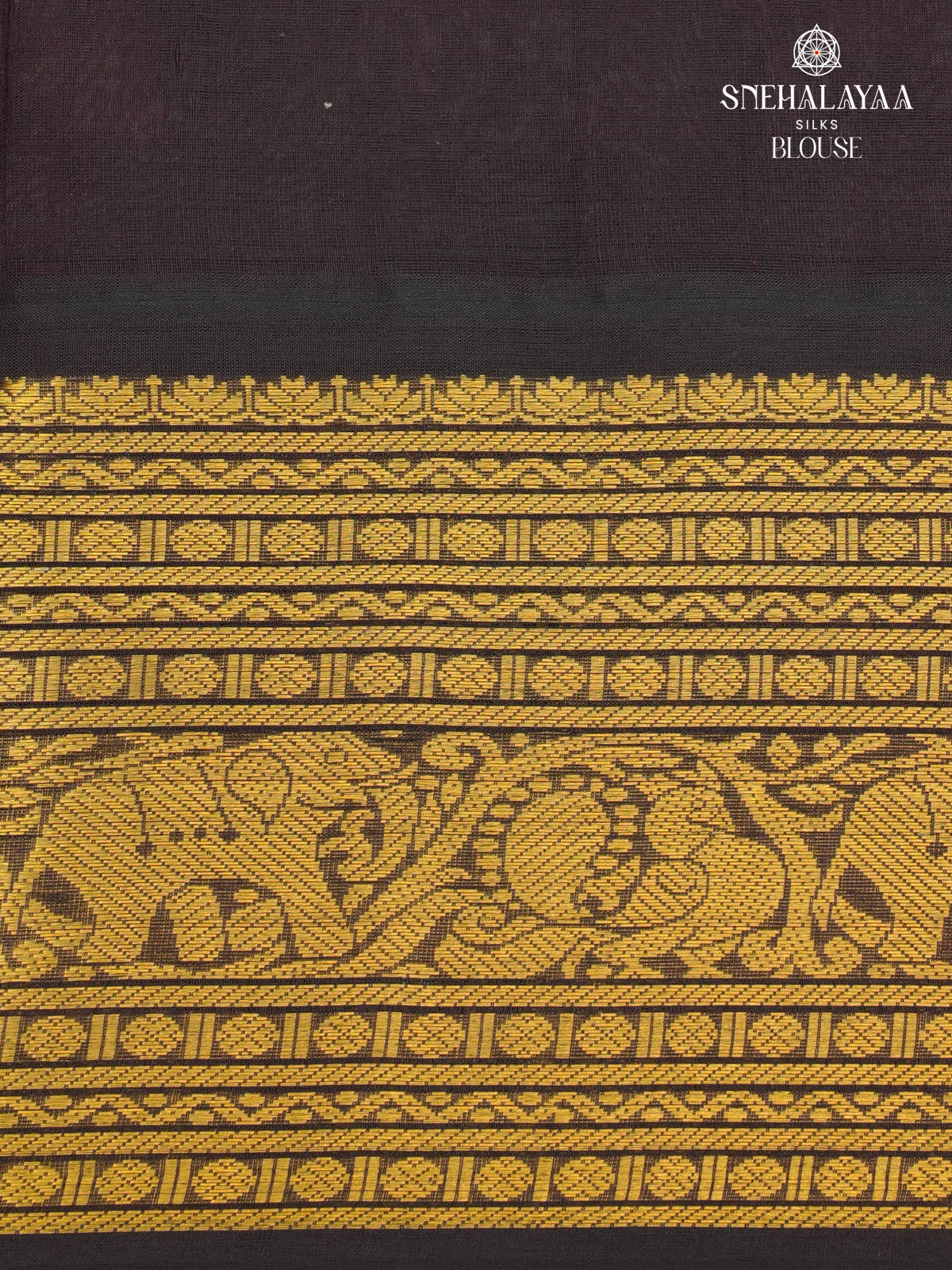 Grey Kanchi Silk Cotton  Saree