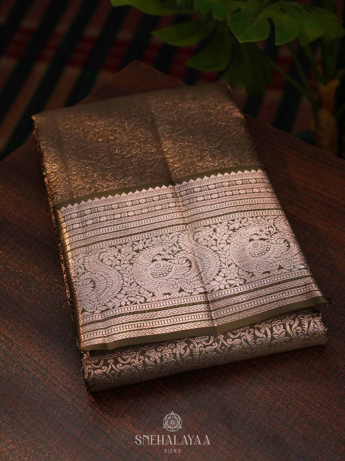Green Kanjivaram Silk Saree