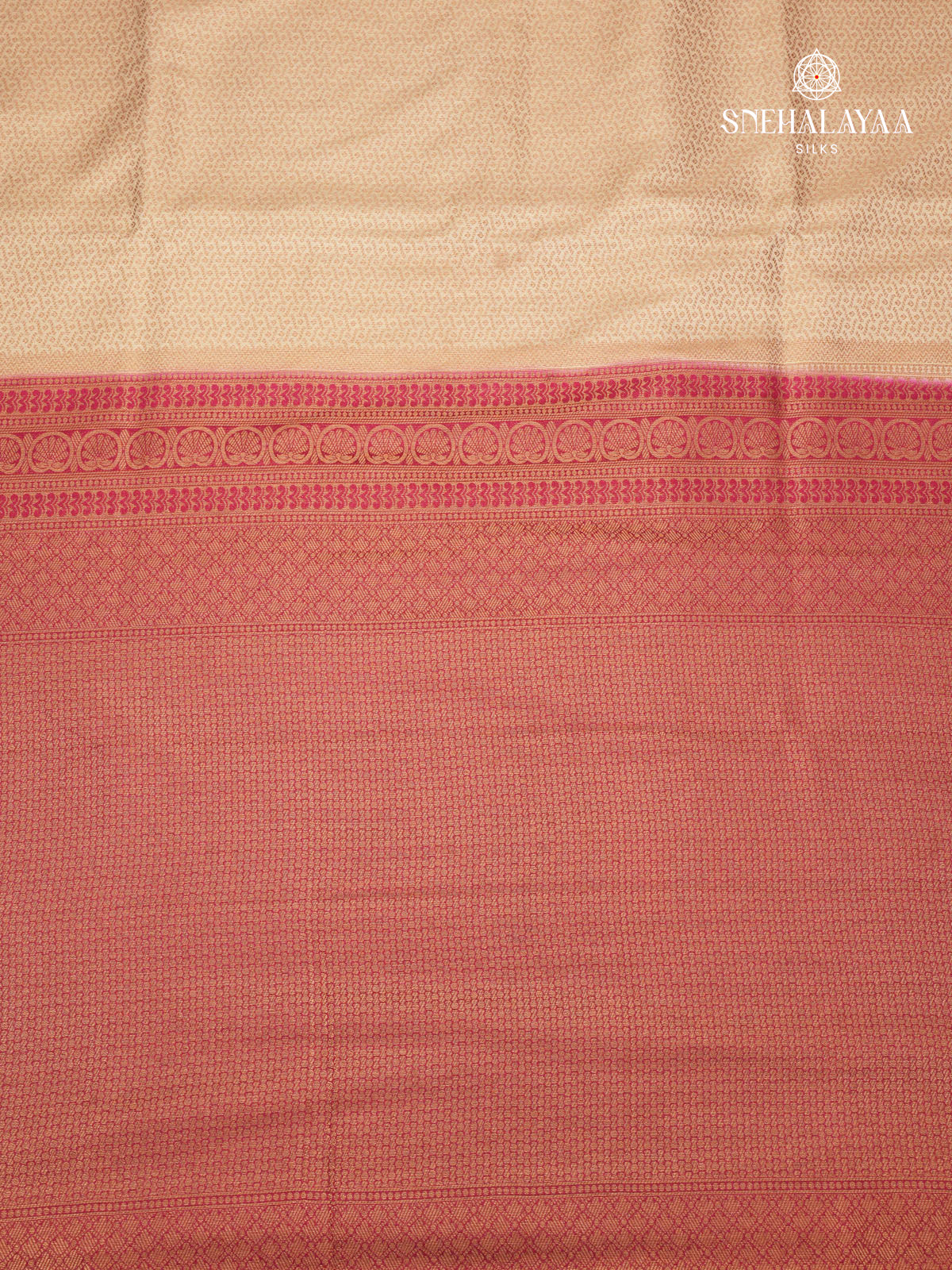 Beige Soft Silk Saree