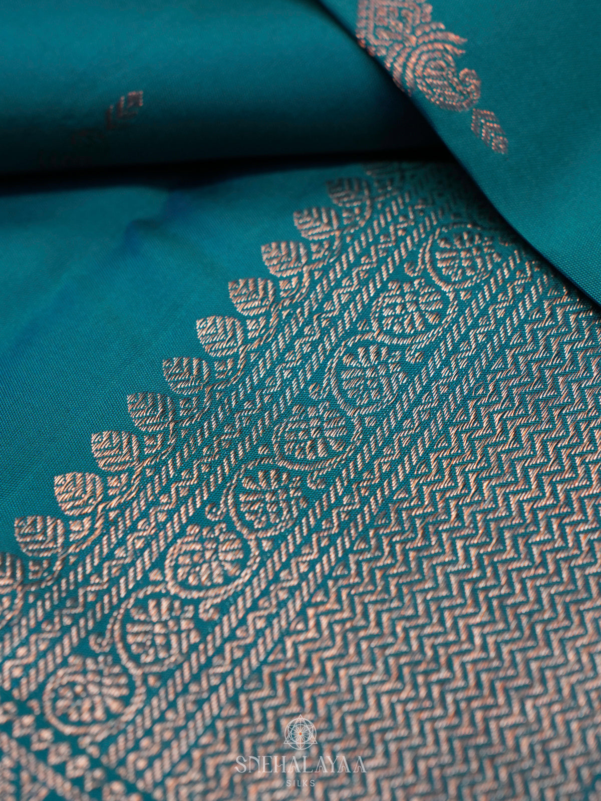 Blue Kanjivaram Silk Saree