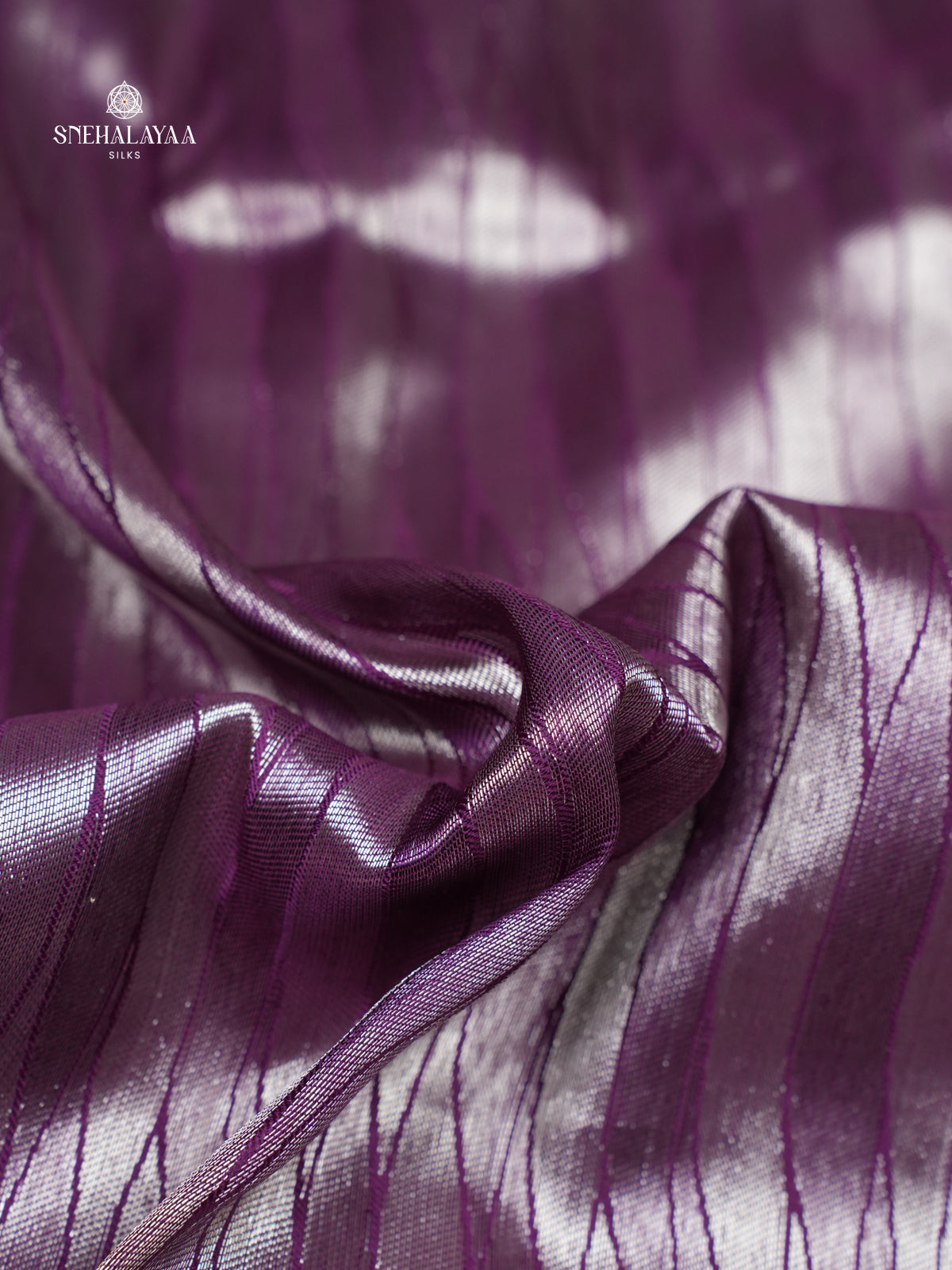 Purple Kanjivaram Silk Saree