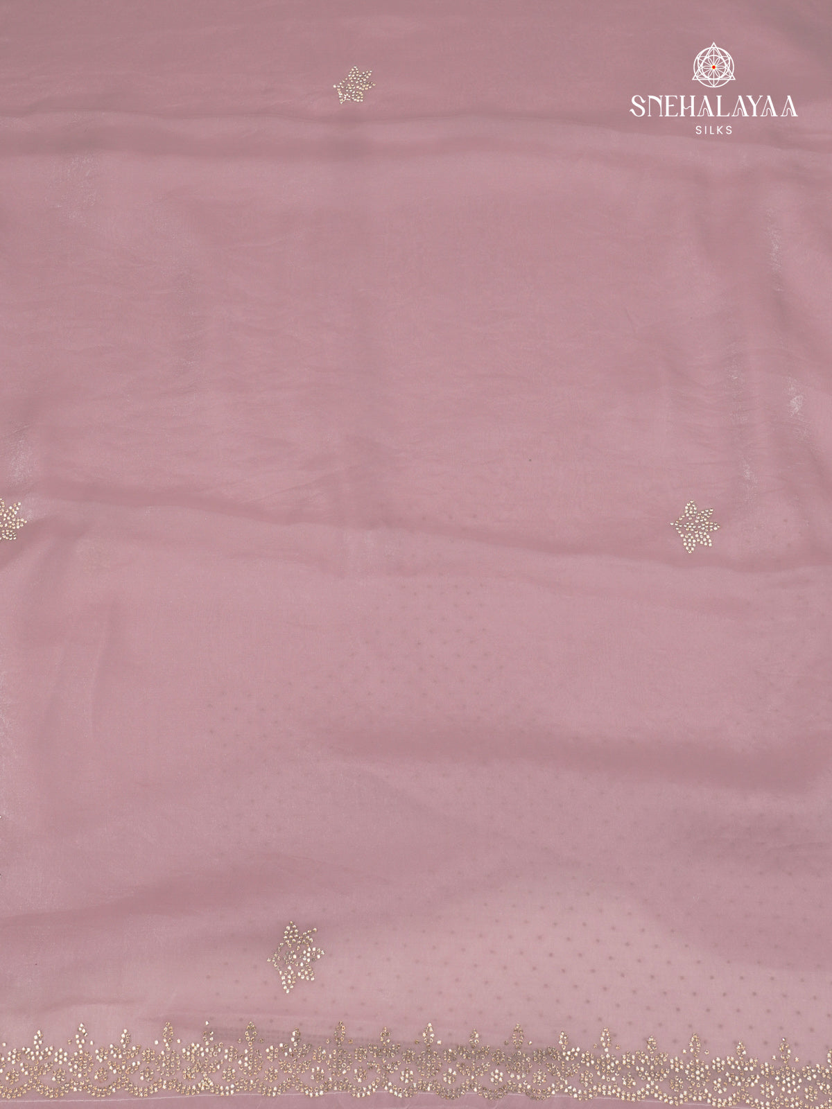 Lavender Designer Saree