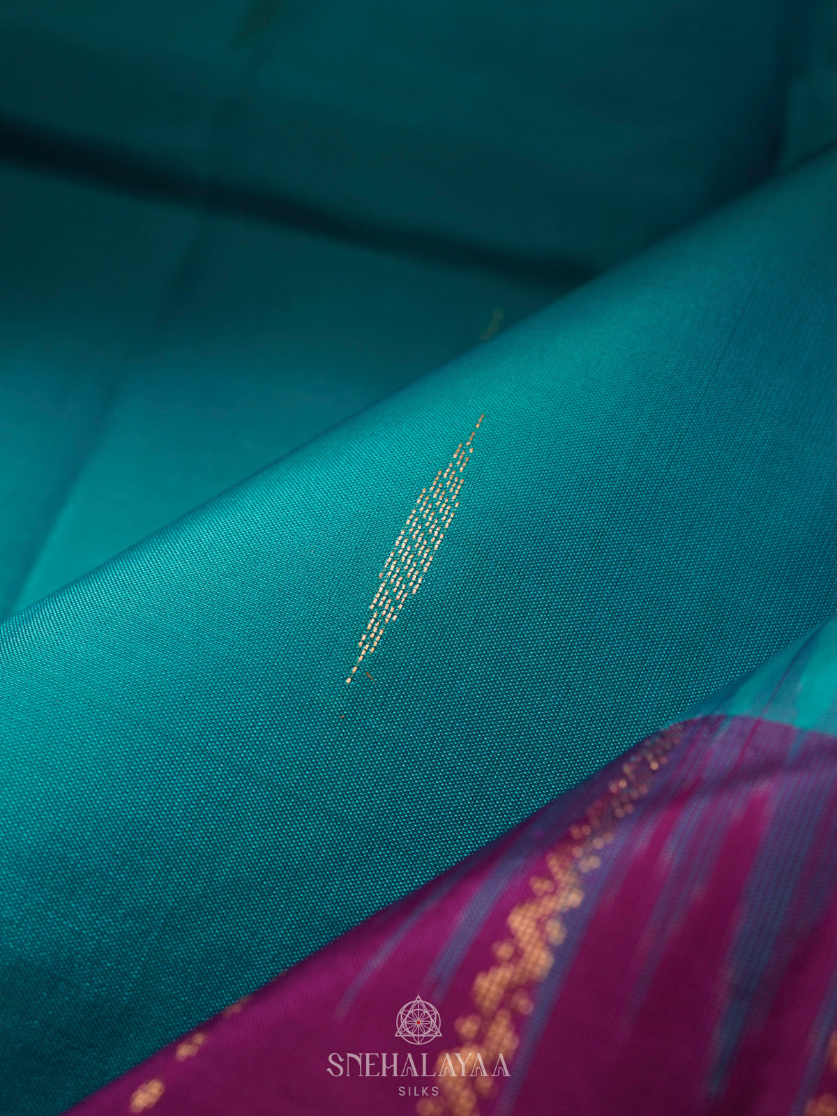 Blue Kanjivaram Silk Saree