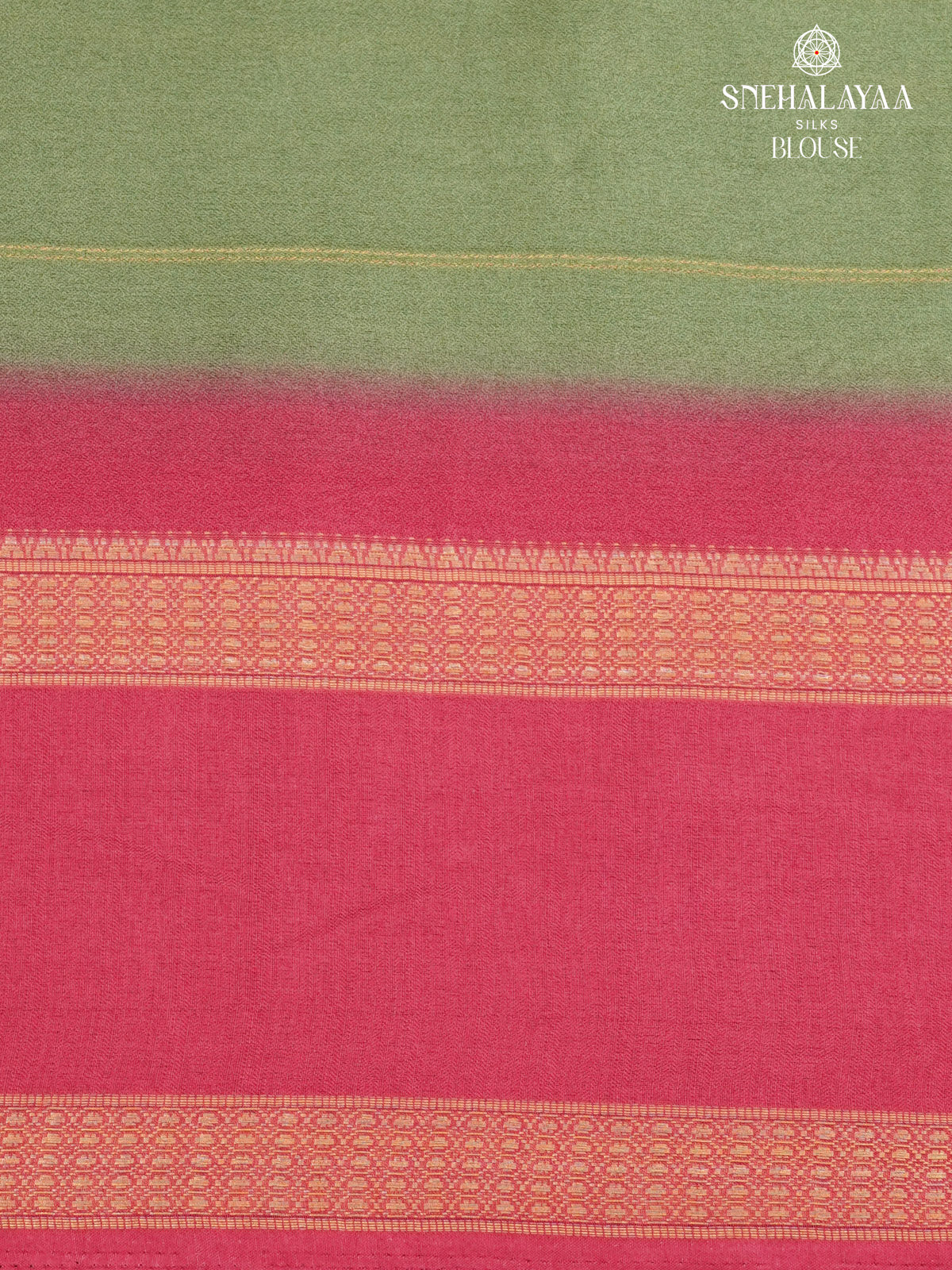 Green Dola Silk Saree