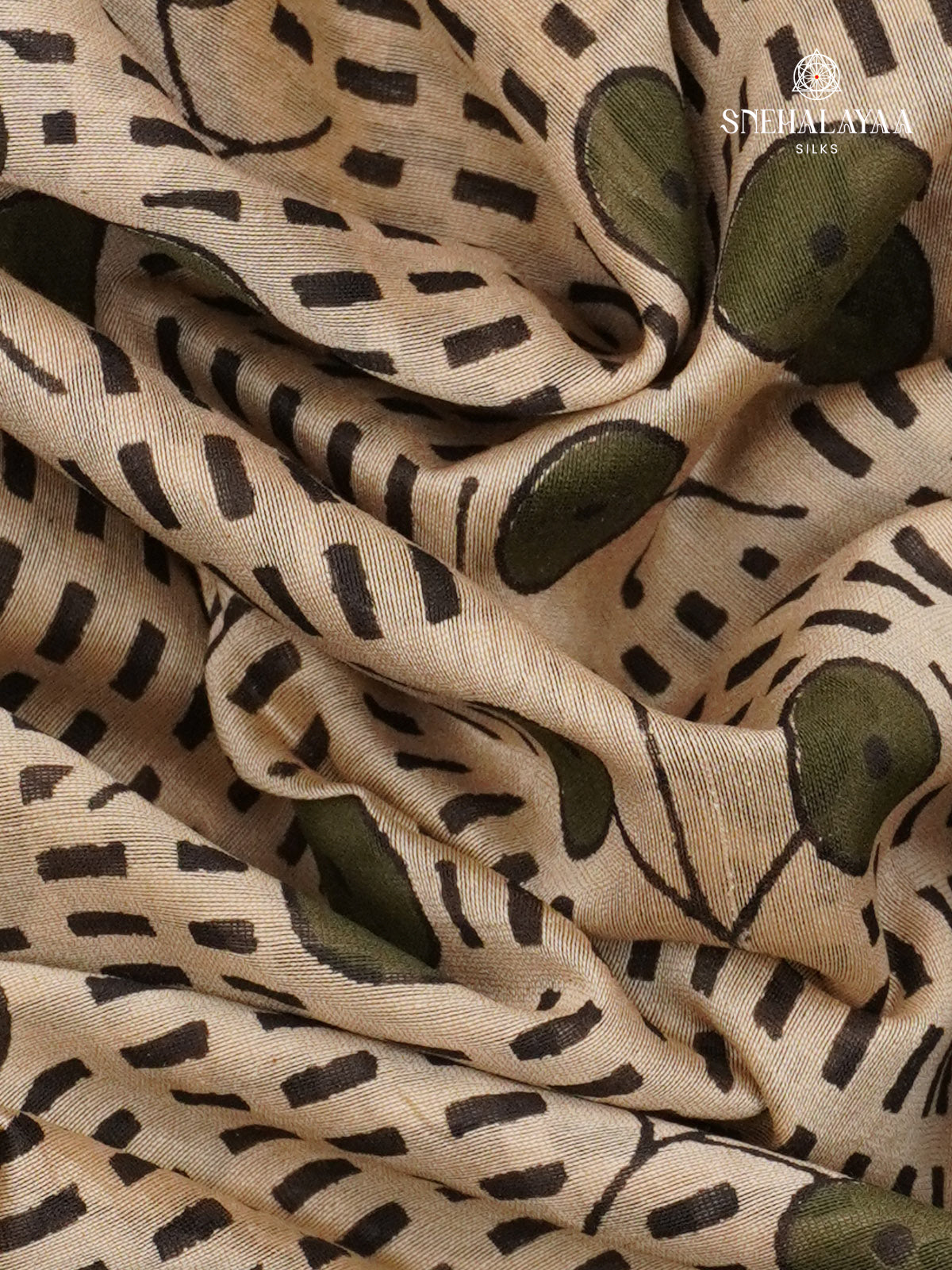 Off White Chanderi Saree