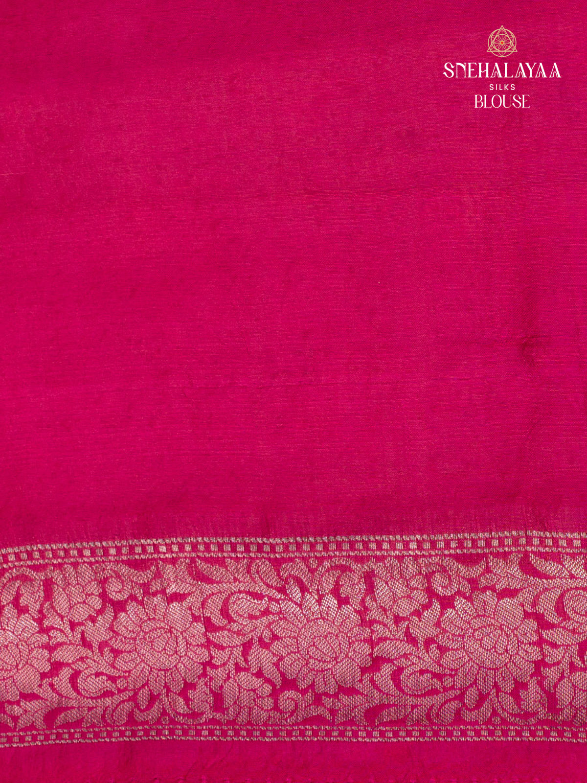 Violet Banaras Dupion Saree