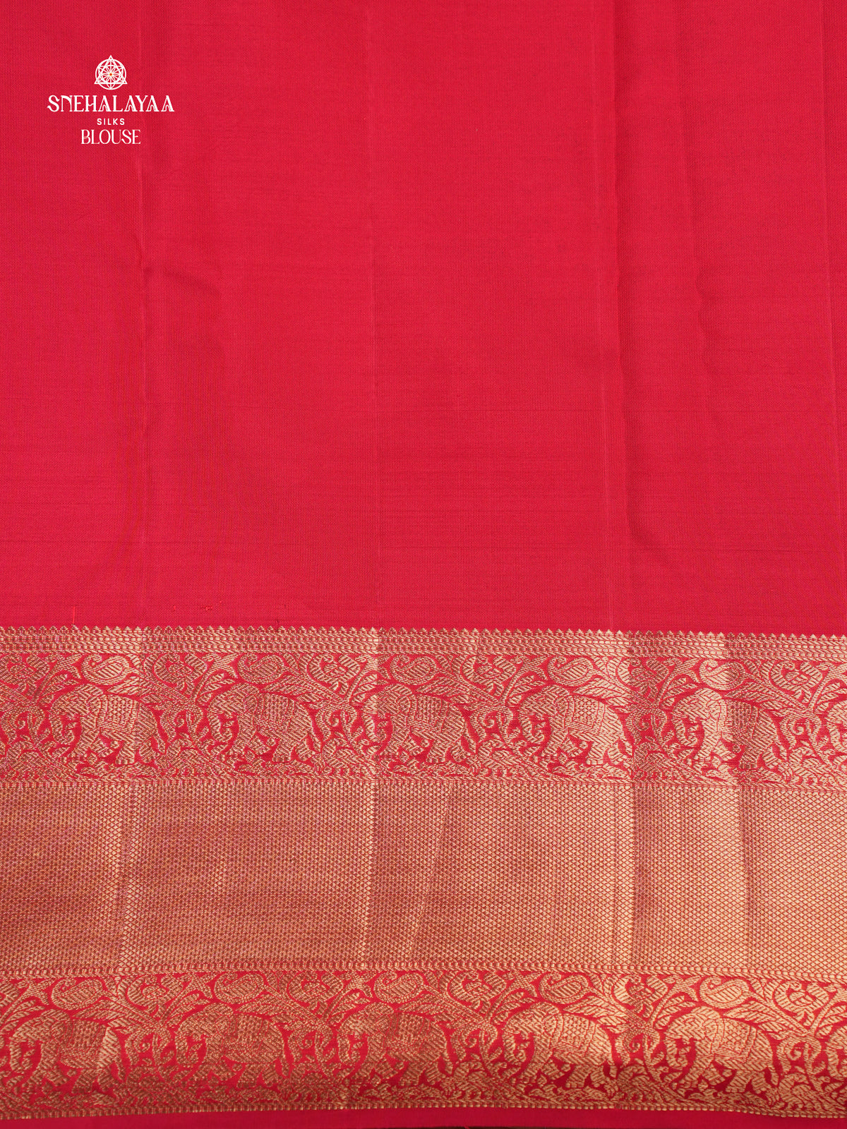 Red Kanjivaram Silk Saree