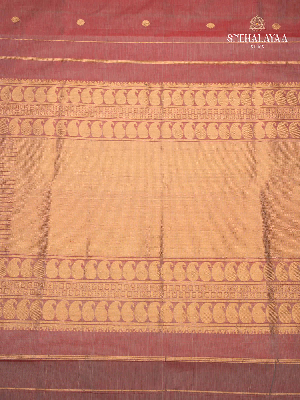 Light Pink Kanchi Silk Cotton Saree