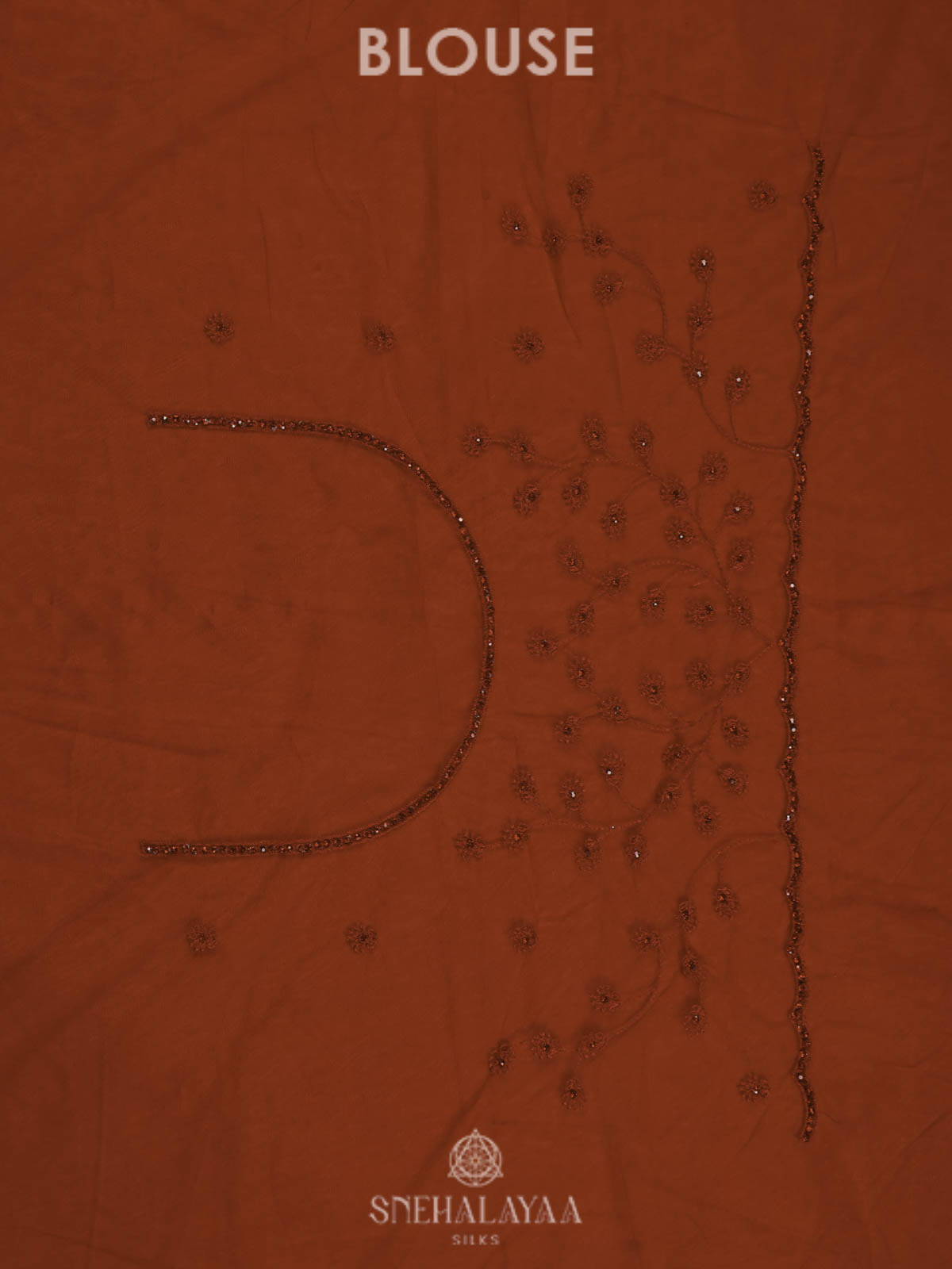 Cheery Red Designer Saree