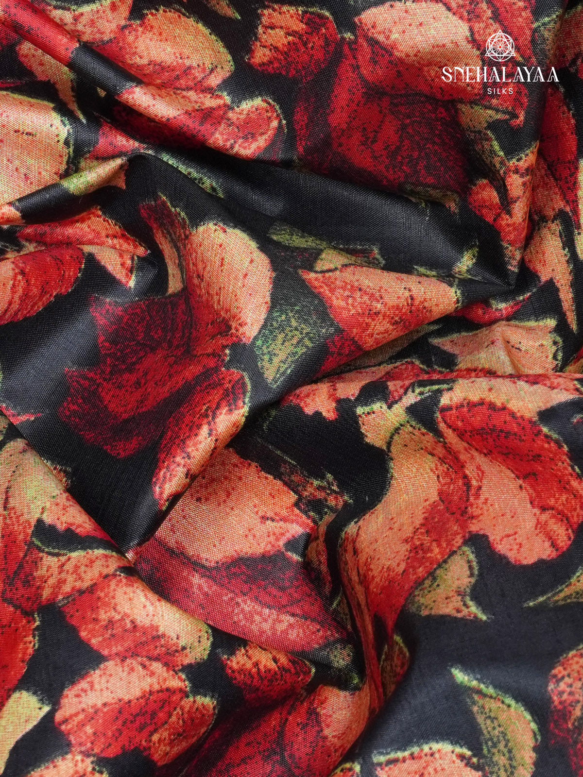 Peach Dola Silk Saree