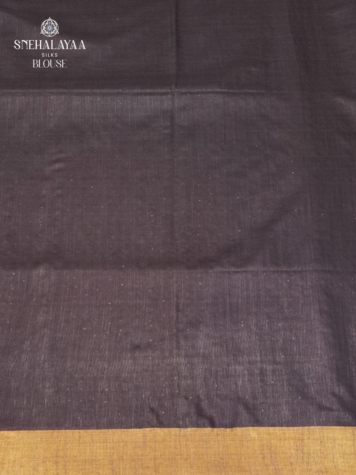 Black Bamboo Silk Saree