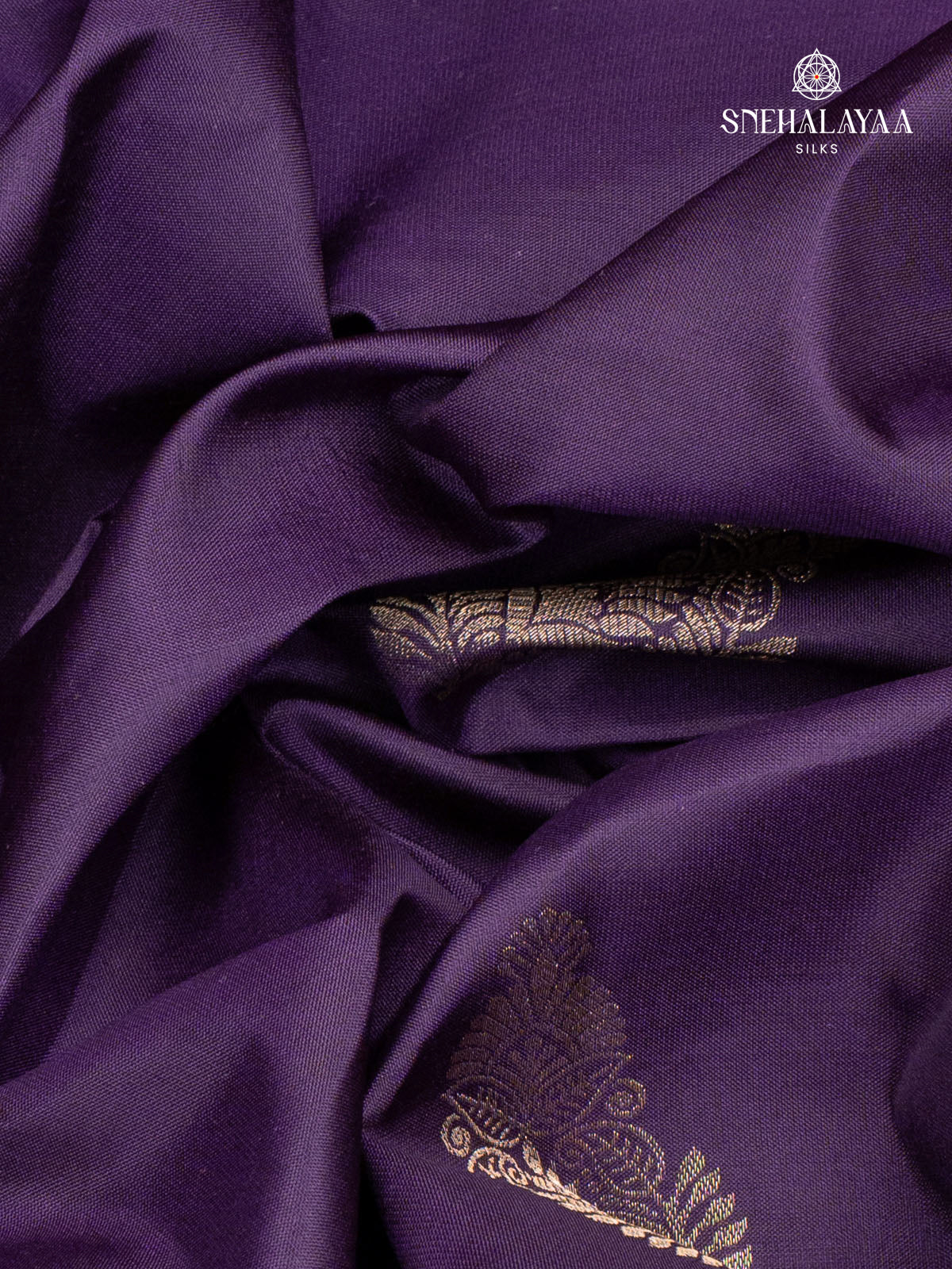 Purple Kanjivaram Silk Saree