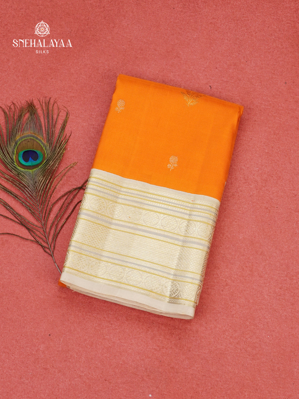 Mustard Yellow Kanjivaram Silk Saree