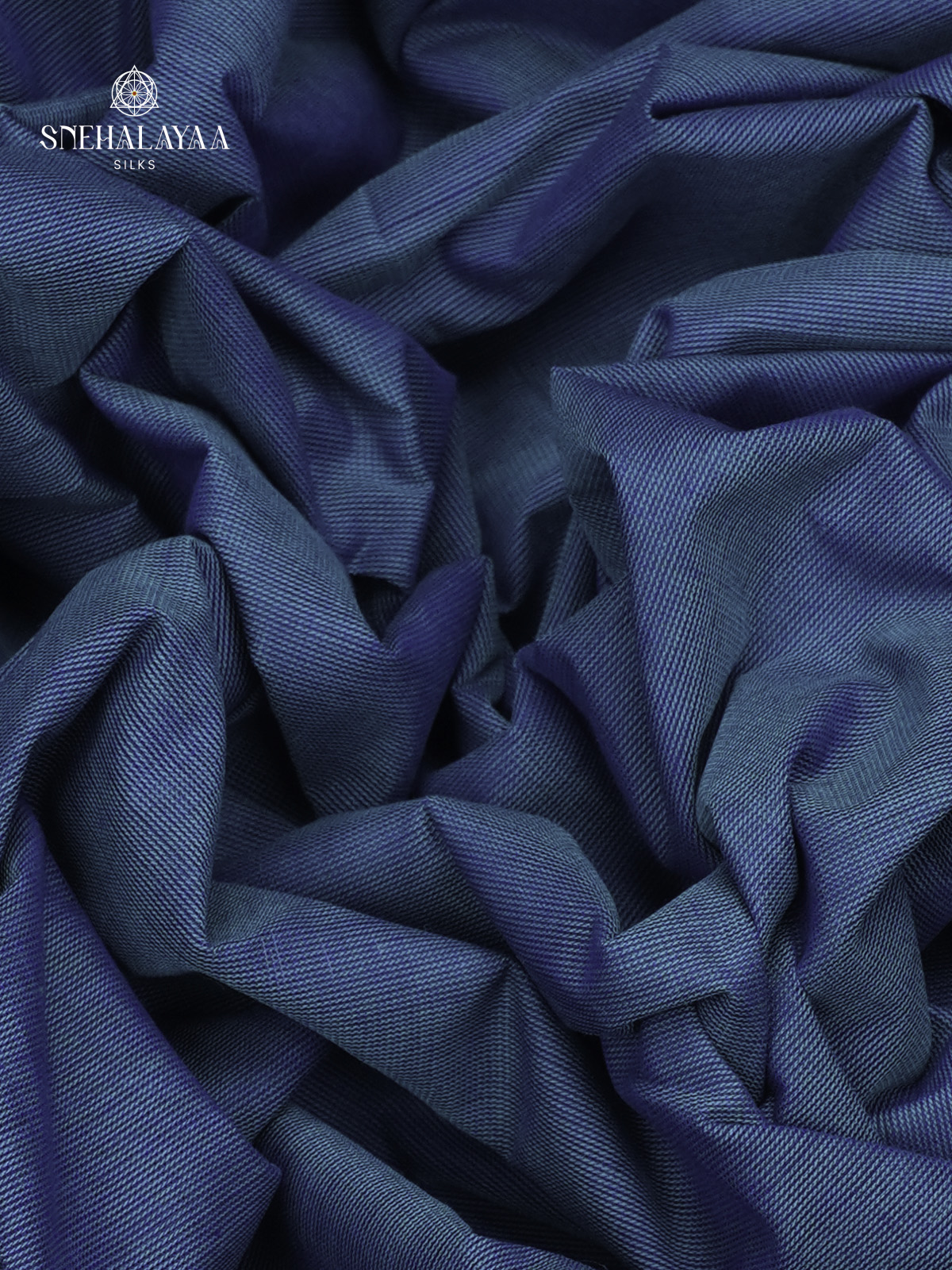 Blue Kanchi Cotton Saree