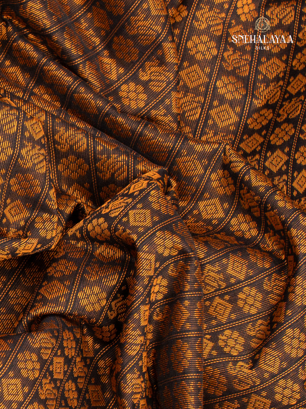Brown Kanchi Cotton Saree
