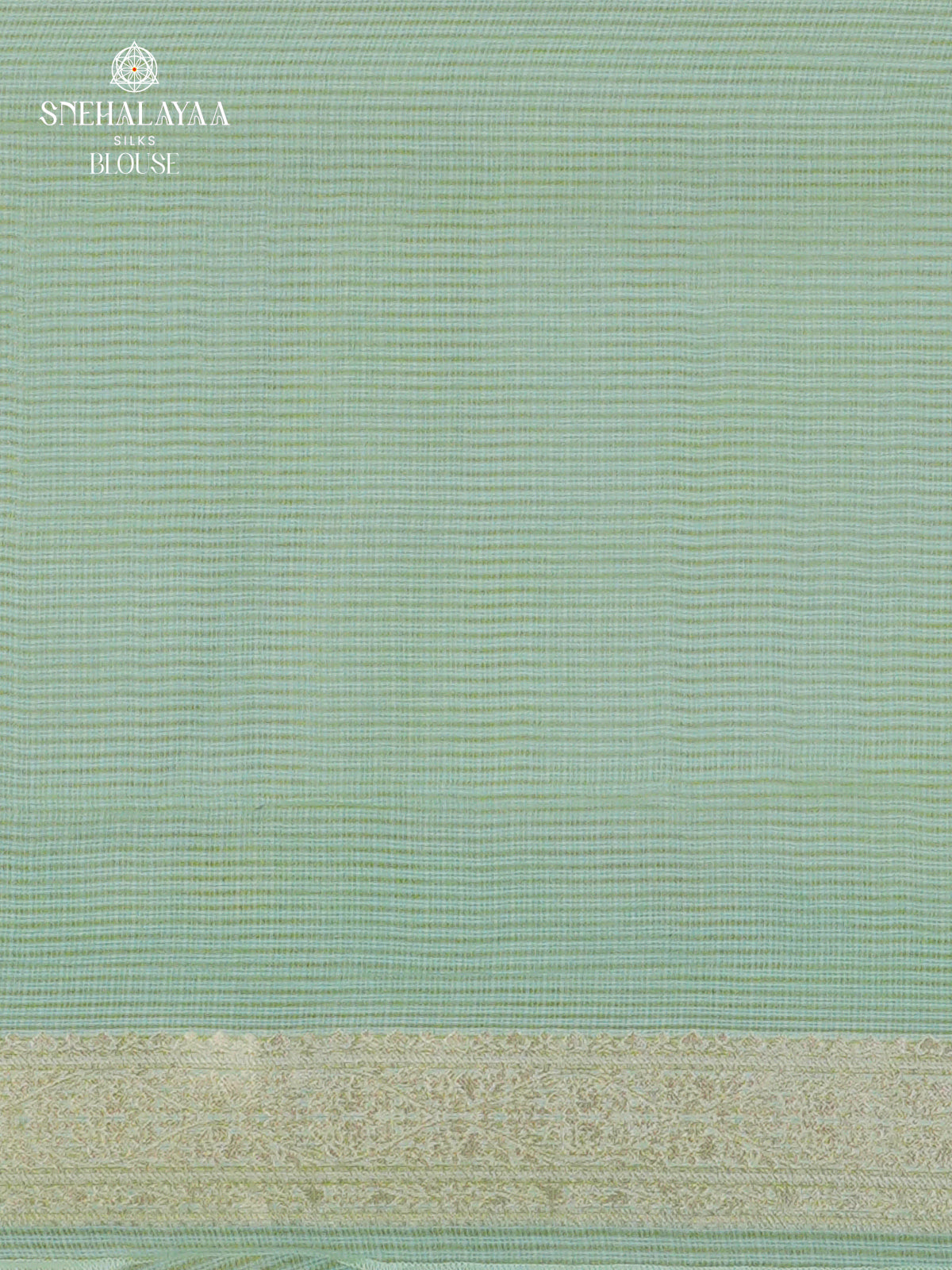 Pastel Green Banaras Kota Saree