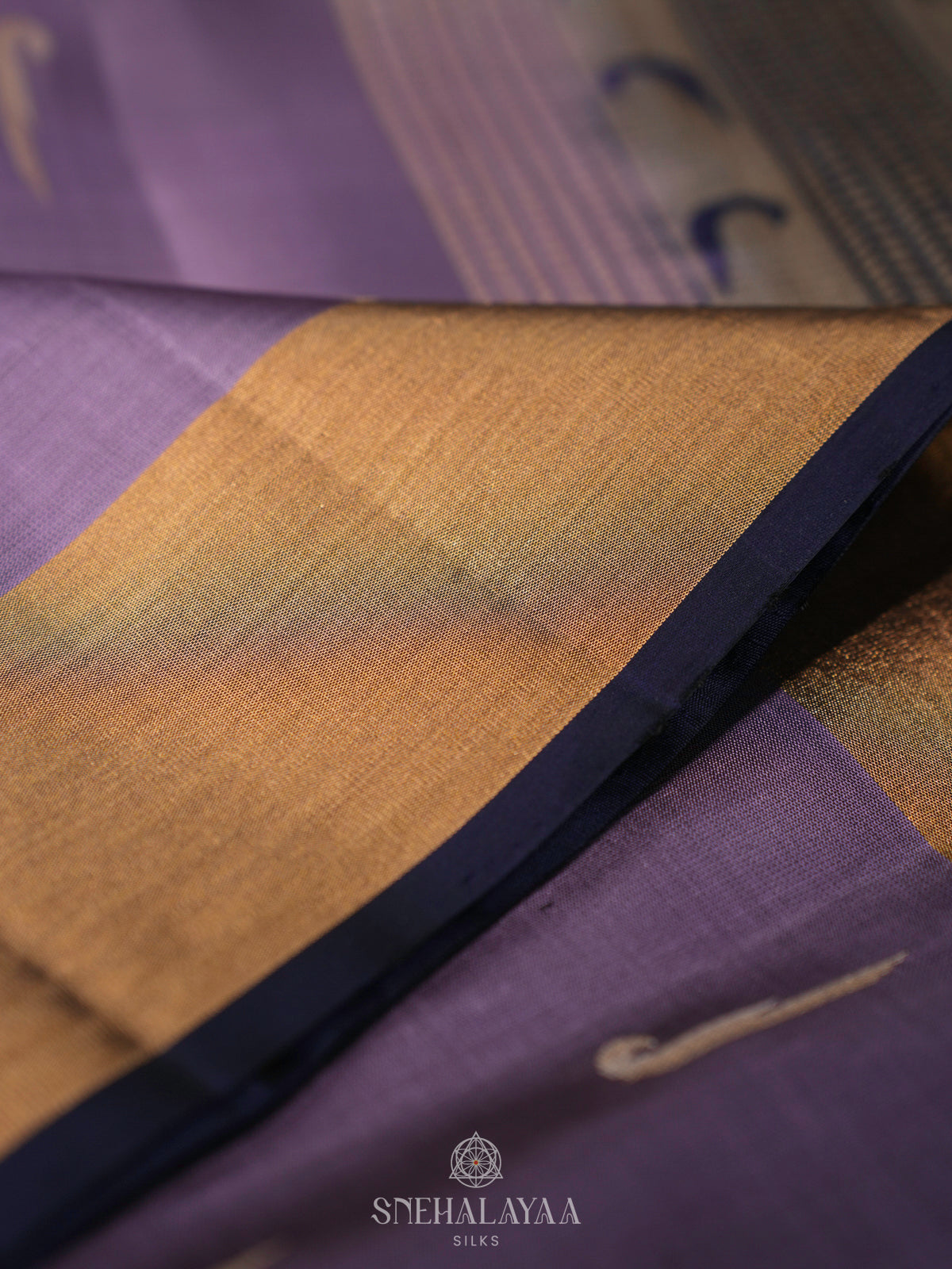 Purple Soft Silk Saree