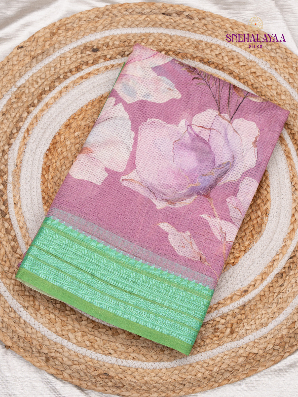 Light Violet Kota Saree