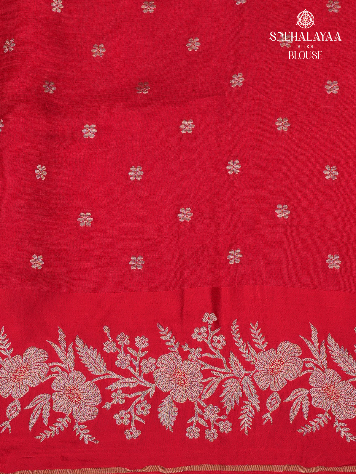 Red Banaras Silk Saree