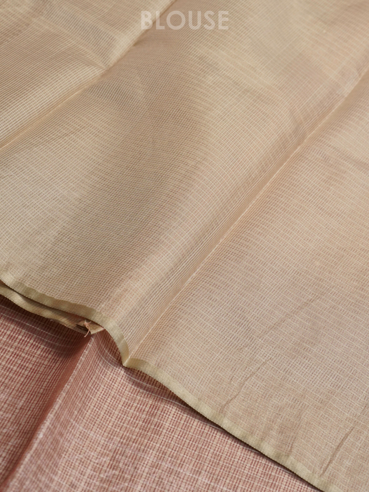 Beige Tissue Kota Saree