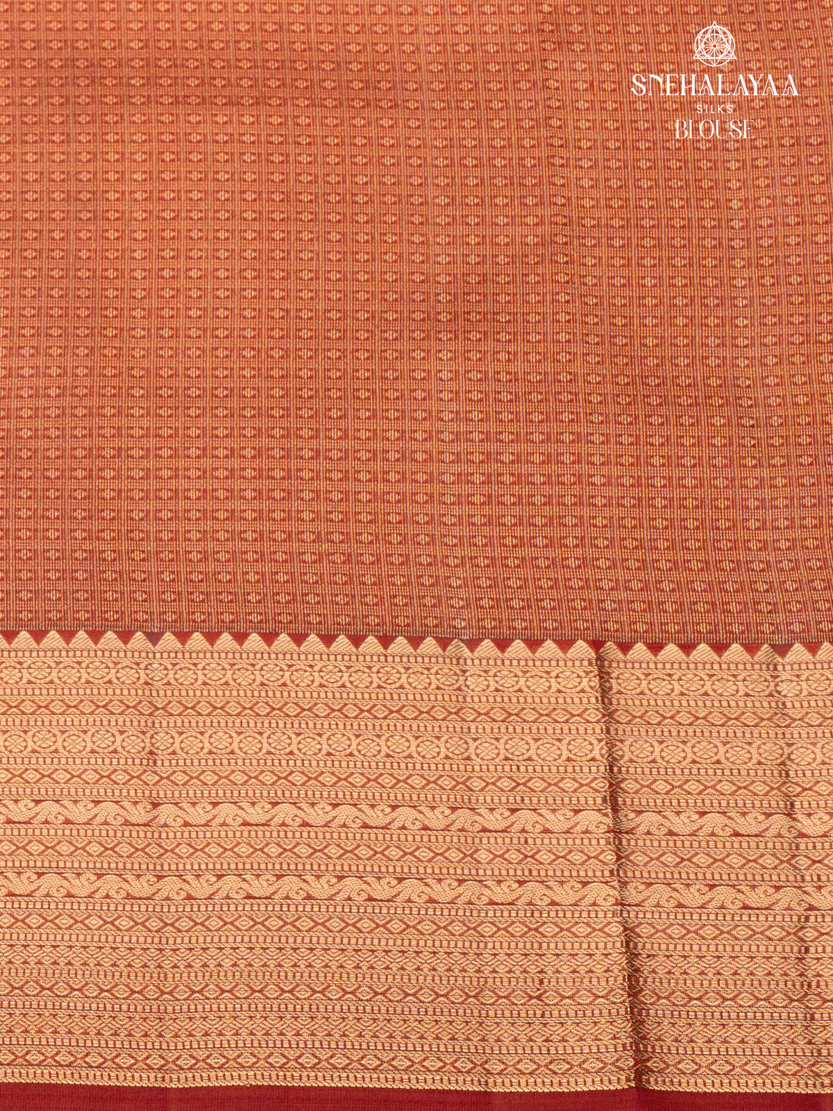 Maroon Kanjivaram Silk Saree