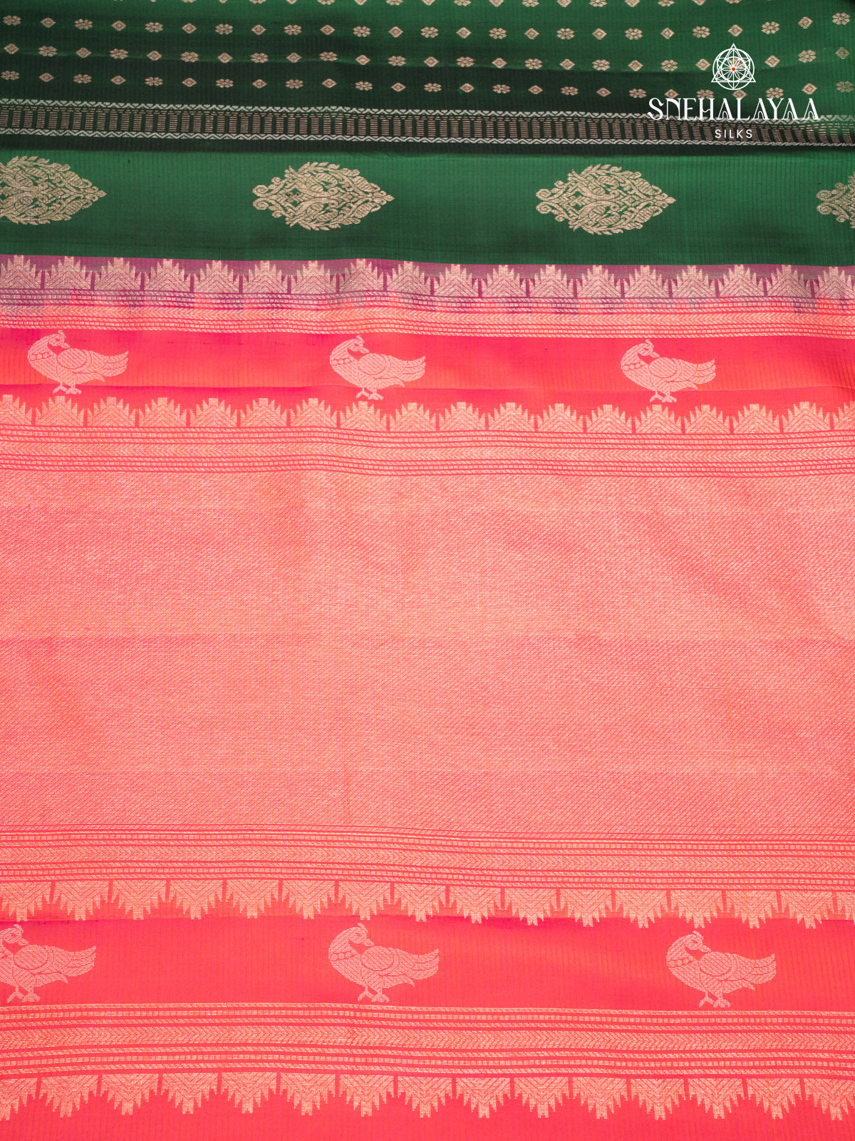 Green Kanjivaram Silk Saree