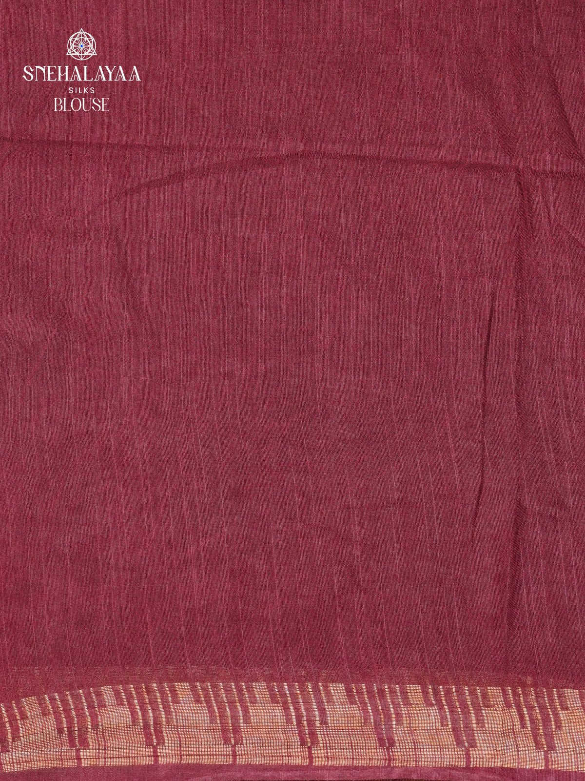 Magenta Bamboo Silk Saree