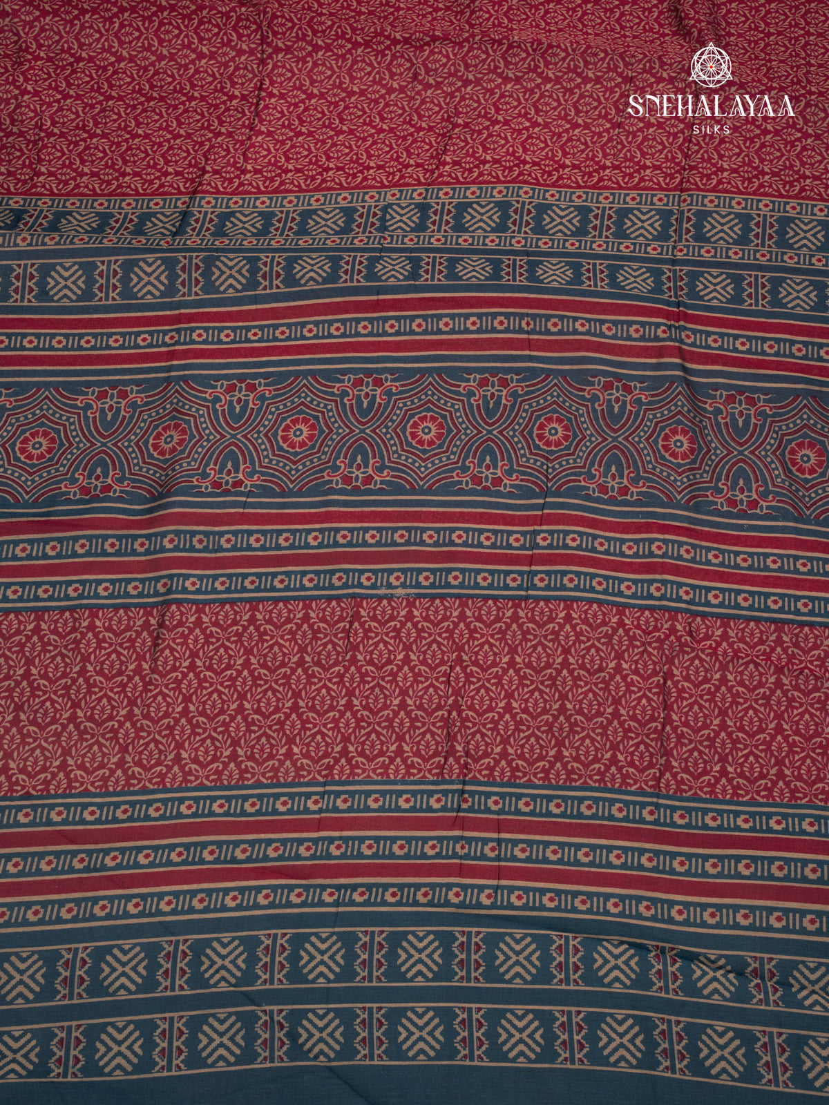 Wine Red Dola Silk Saree