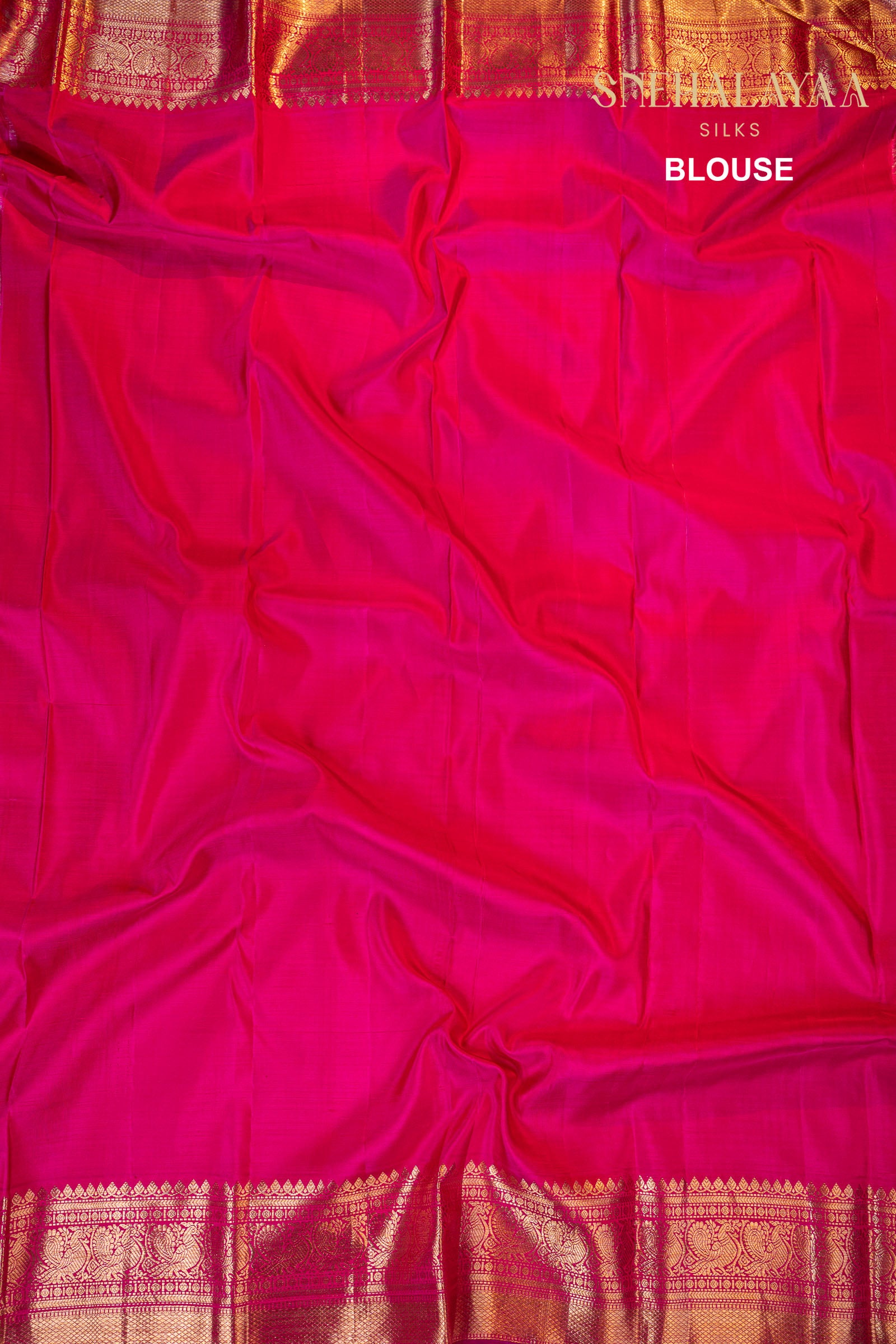 Mustard Yellow Kancheevaram Silk Saree