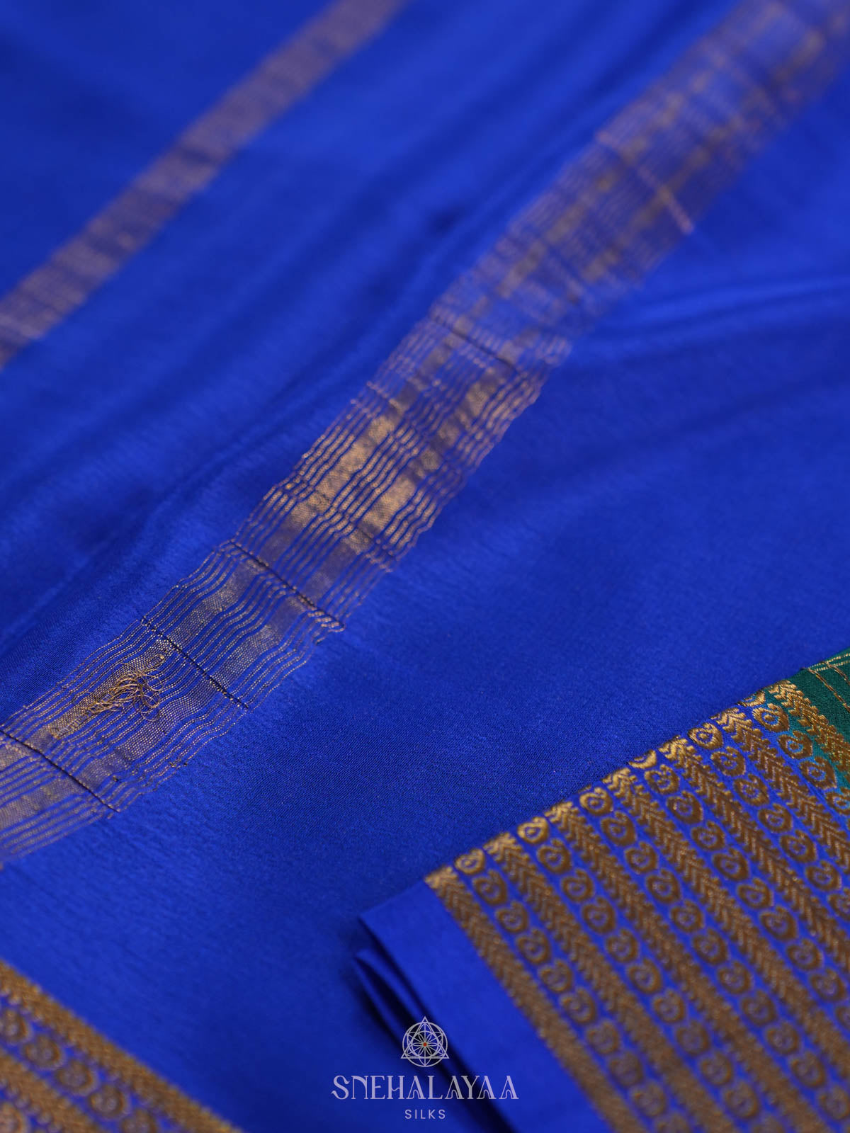 Green Mysore Silk Saree