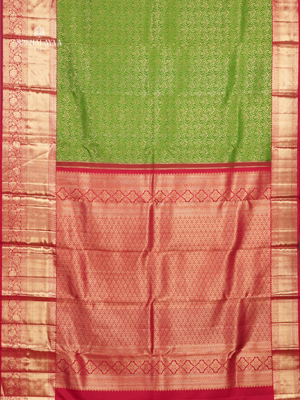 Green Kanjivaram Silk Saree