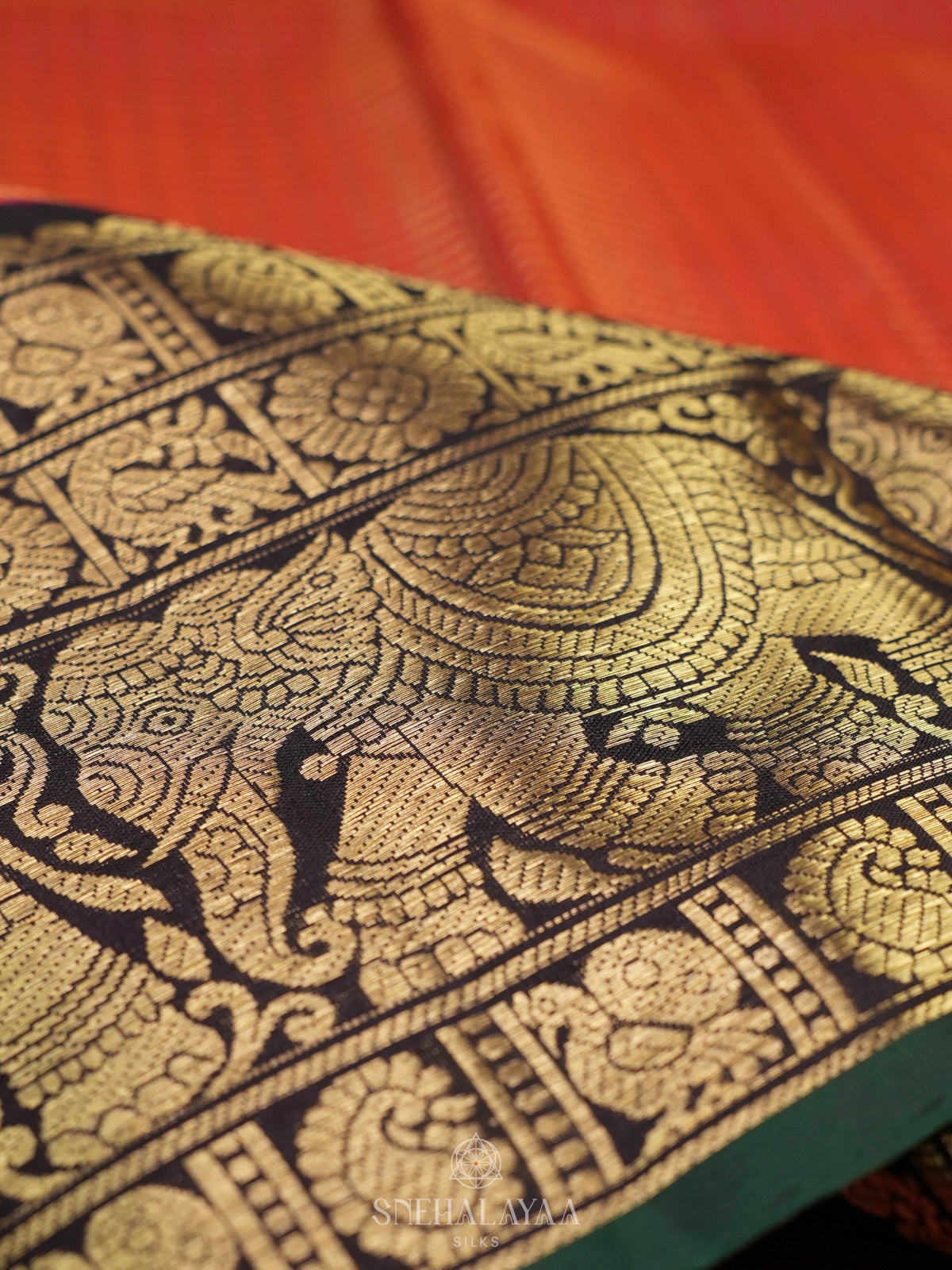 Red Kanjivaram Silk Saree